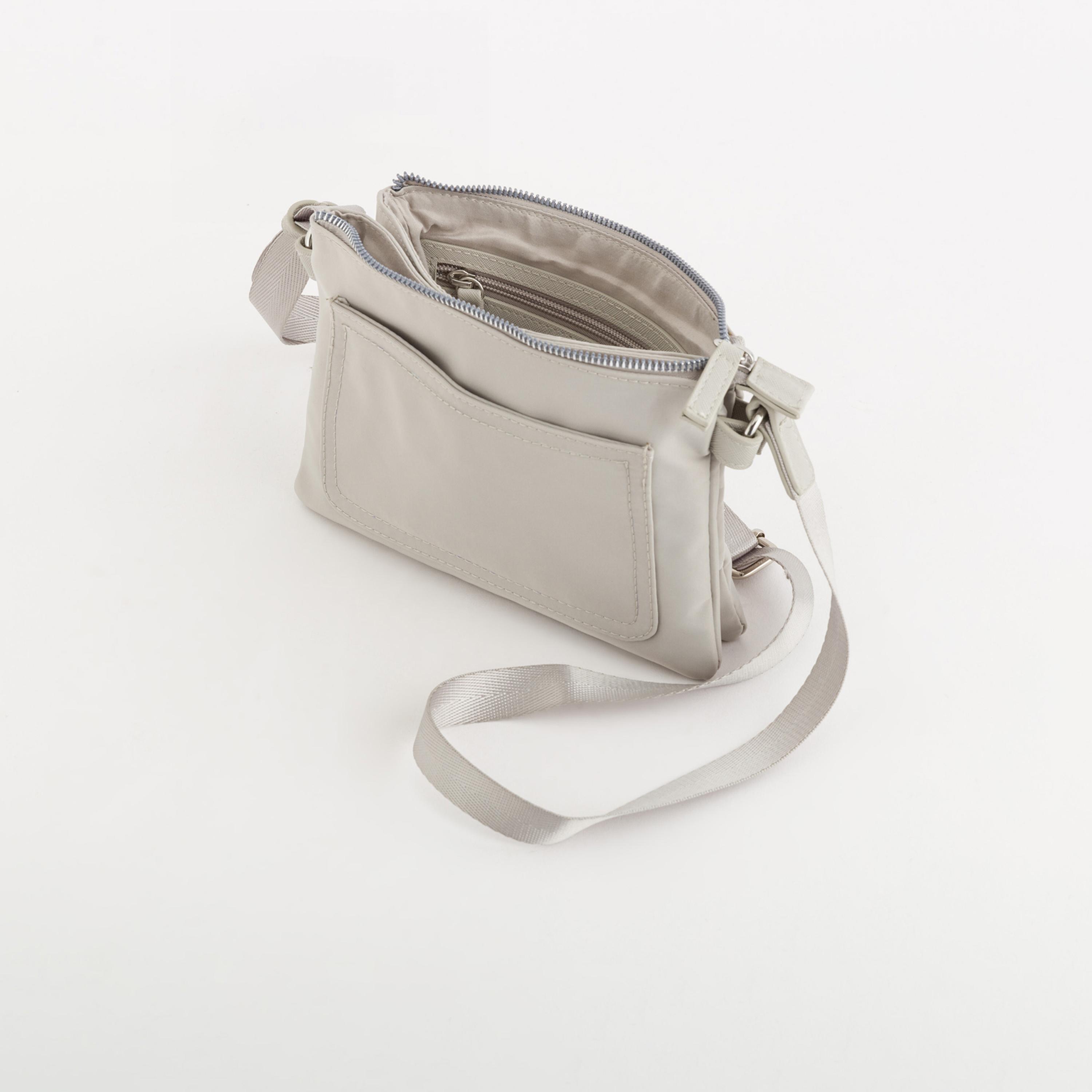 Carpisa Trevis Plain Crossbody Bag with Zipper closure and Adjustable Strap | 21 X 3 X 14 CM-women-bagsandwallets-handbags-image-3