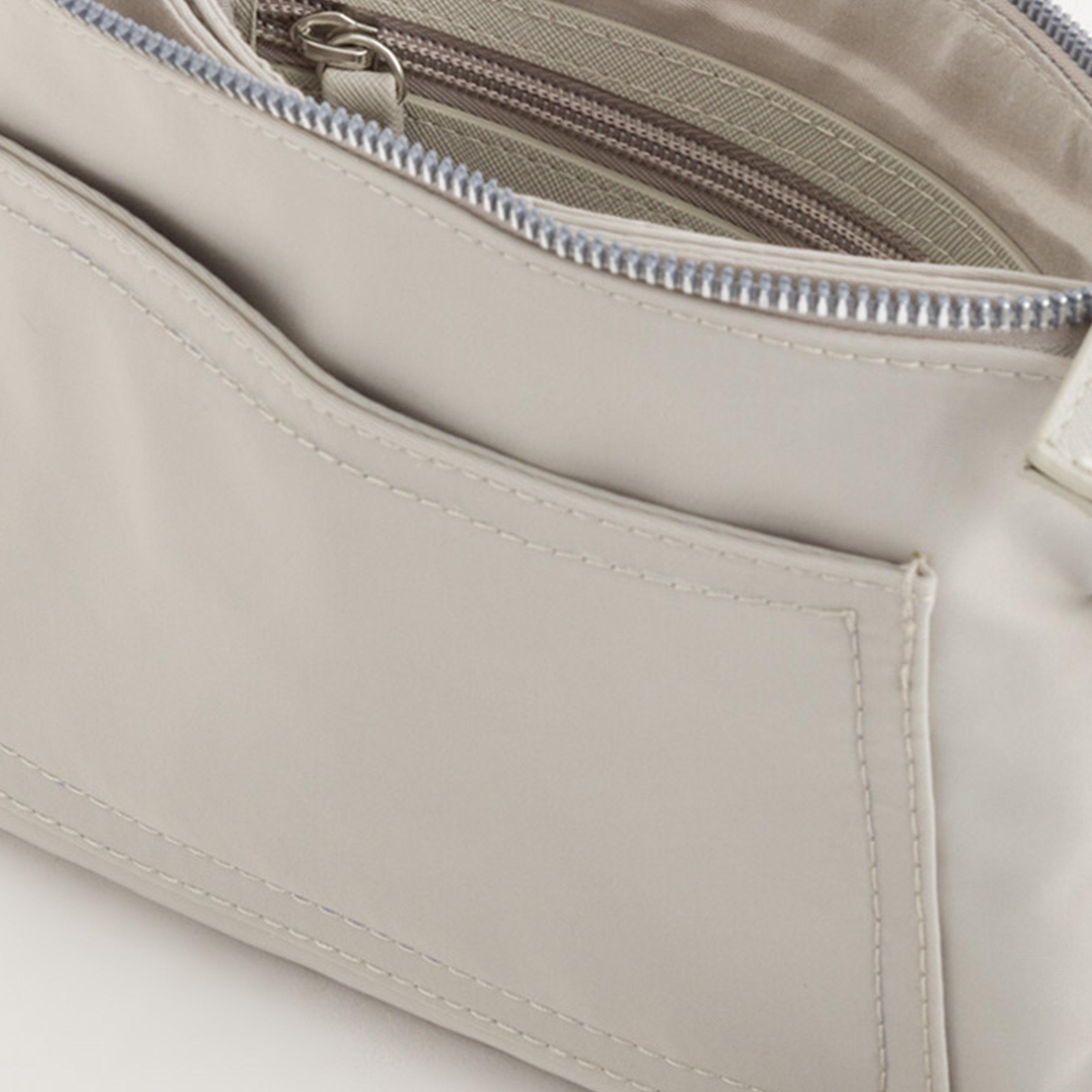 Carpisa Trevis Plain Crossbody Bag with Zipper closure and Adjustable Strap | 21 X 3 X 14 CM-women-bagsandwallets-handbags-image-4