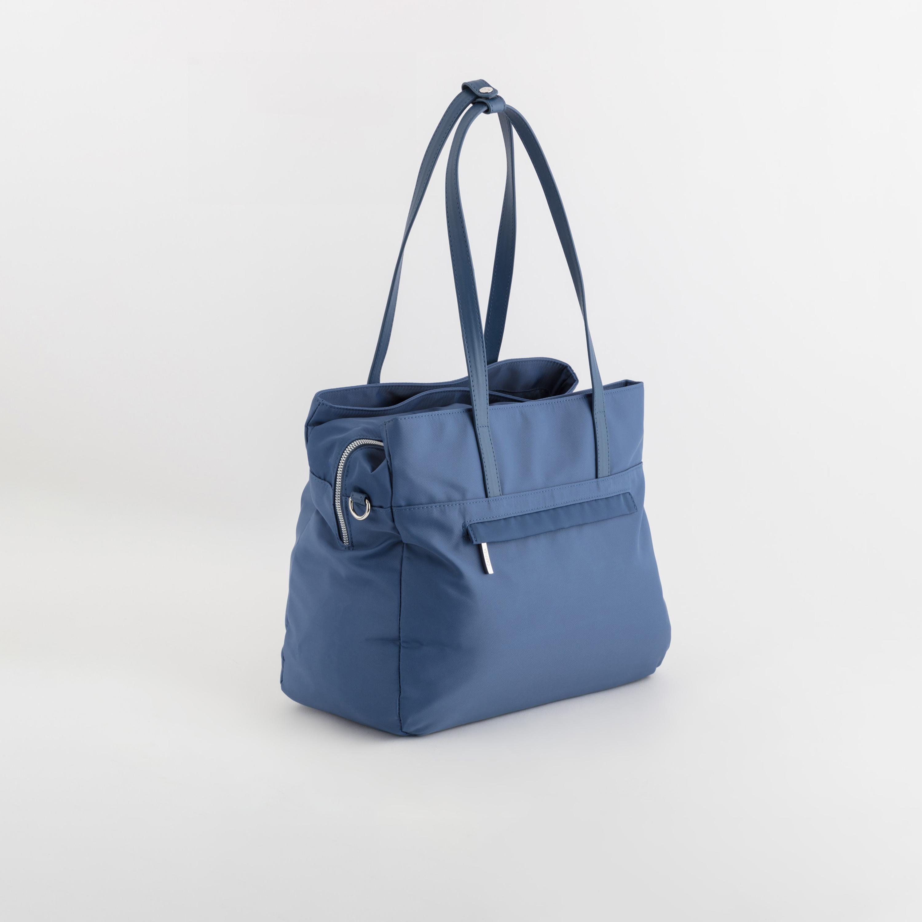 Carpisa Trevis Plain Double Handle Tote Bag with Magnetic closure and Detachable Strap | 37 X 15 X 28 CM-women-bagsandwallets-handbags-image-3