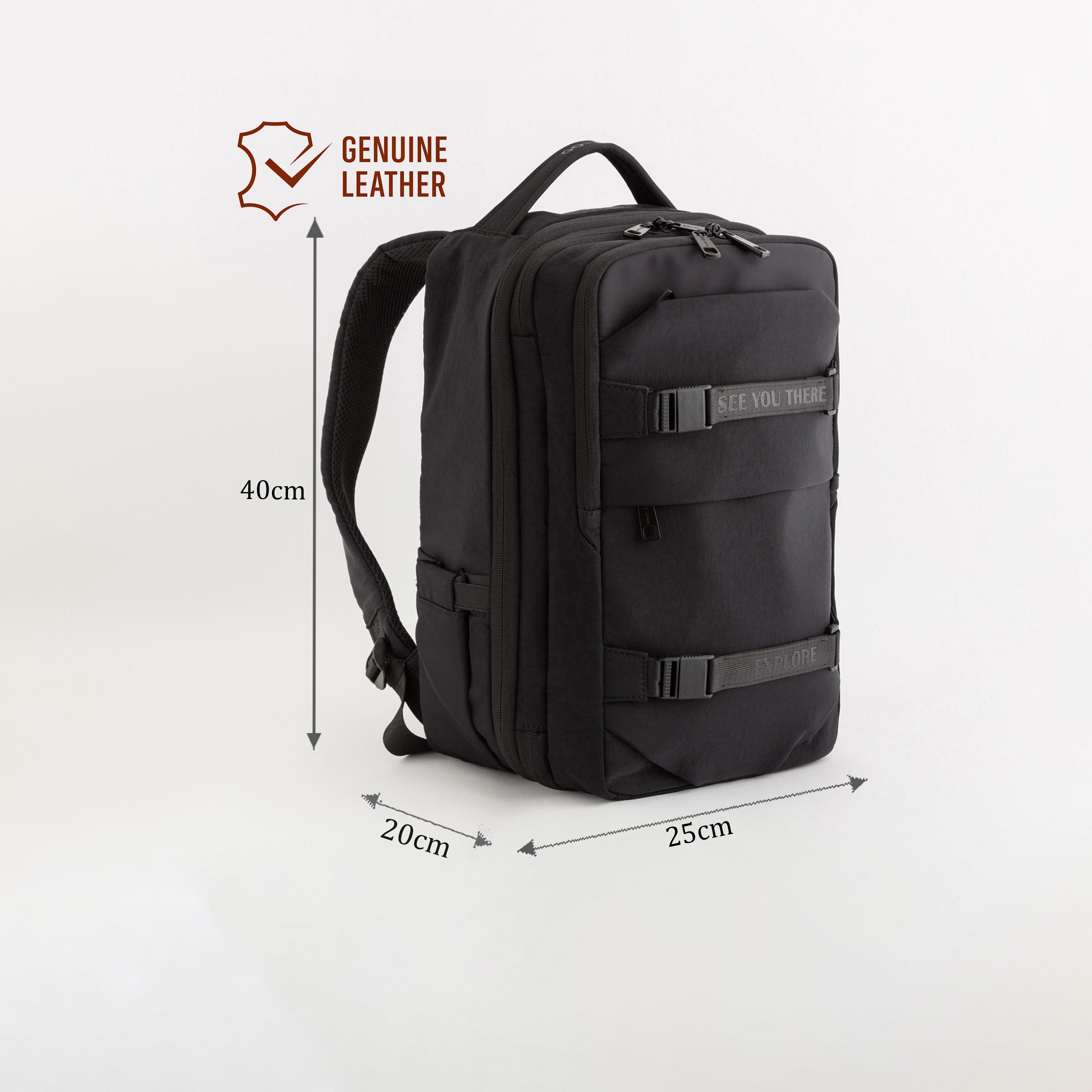 كاربيسا - شنطة ظهر نايلون 15.7 إنش   حزام قابل للتعديل | BTC3980294400101-travel-luggagesandbags-backpacks-image-2