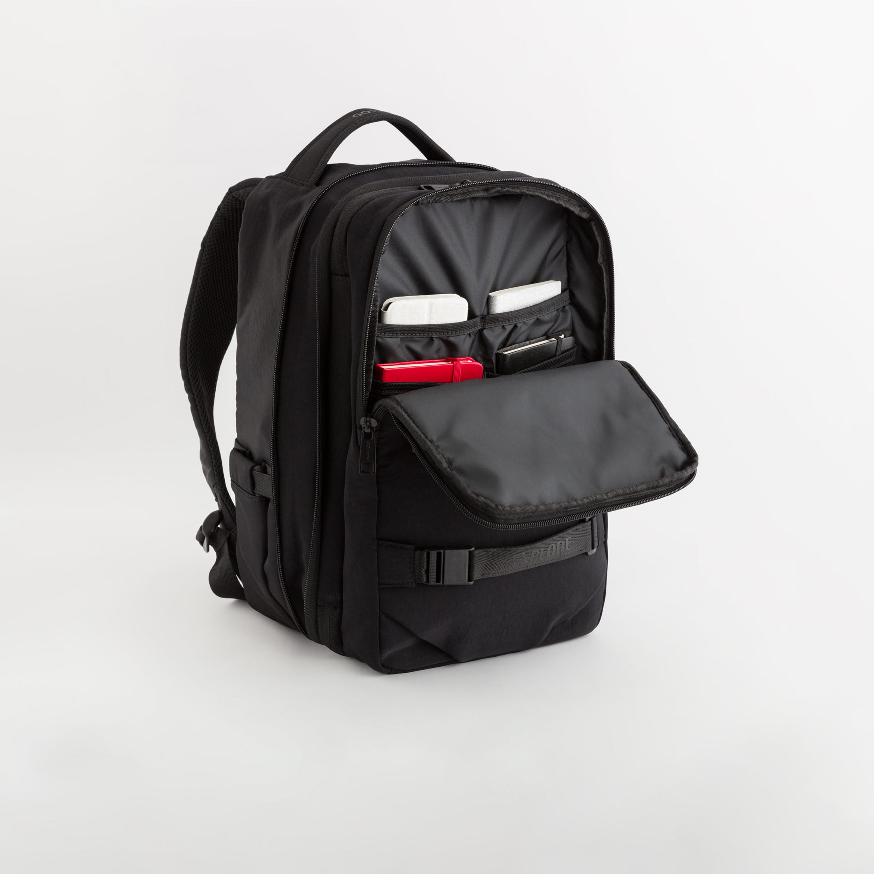 Carpisa | 15.7 Inches Backpack, Nylon, Adjustable Strap | BTC3980294400101-travel-luggagesandbags-backpacks-image-3
