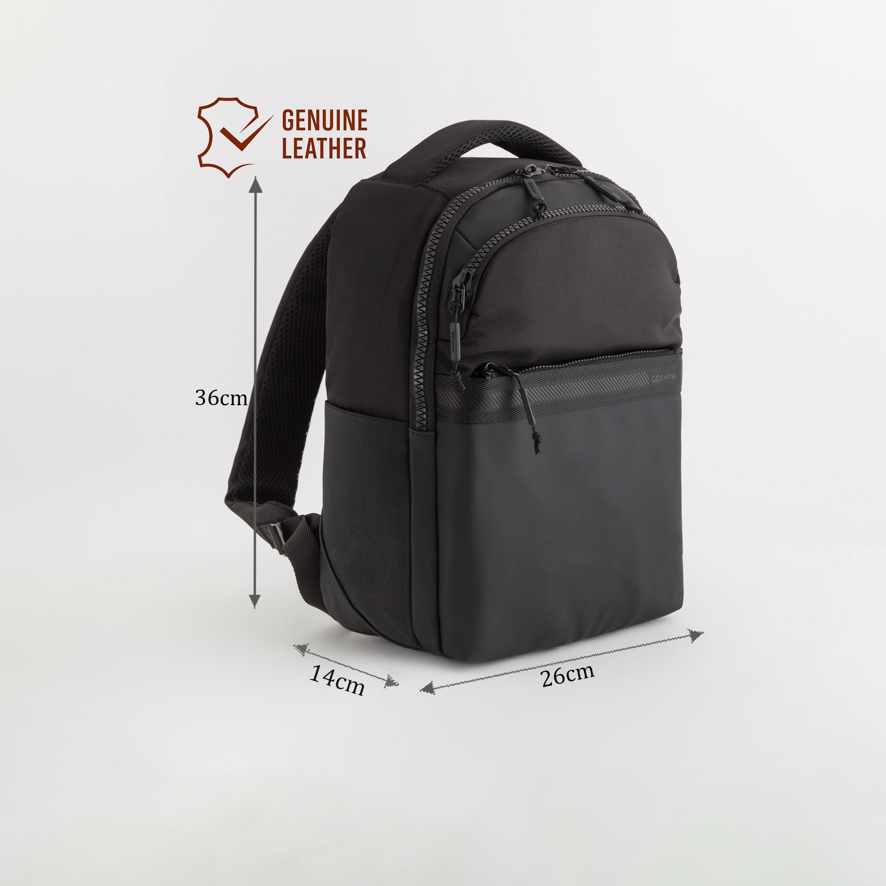 Carpisa | 14.2 Inches Backpack, Polyester Blend, Adjustable Strap | BTC6590244500101-travel-luggagesandbags-backpacks-image-2