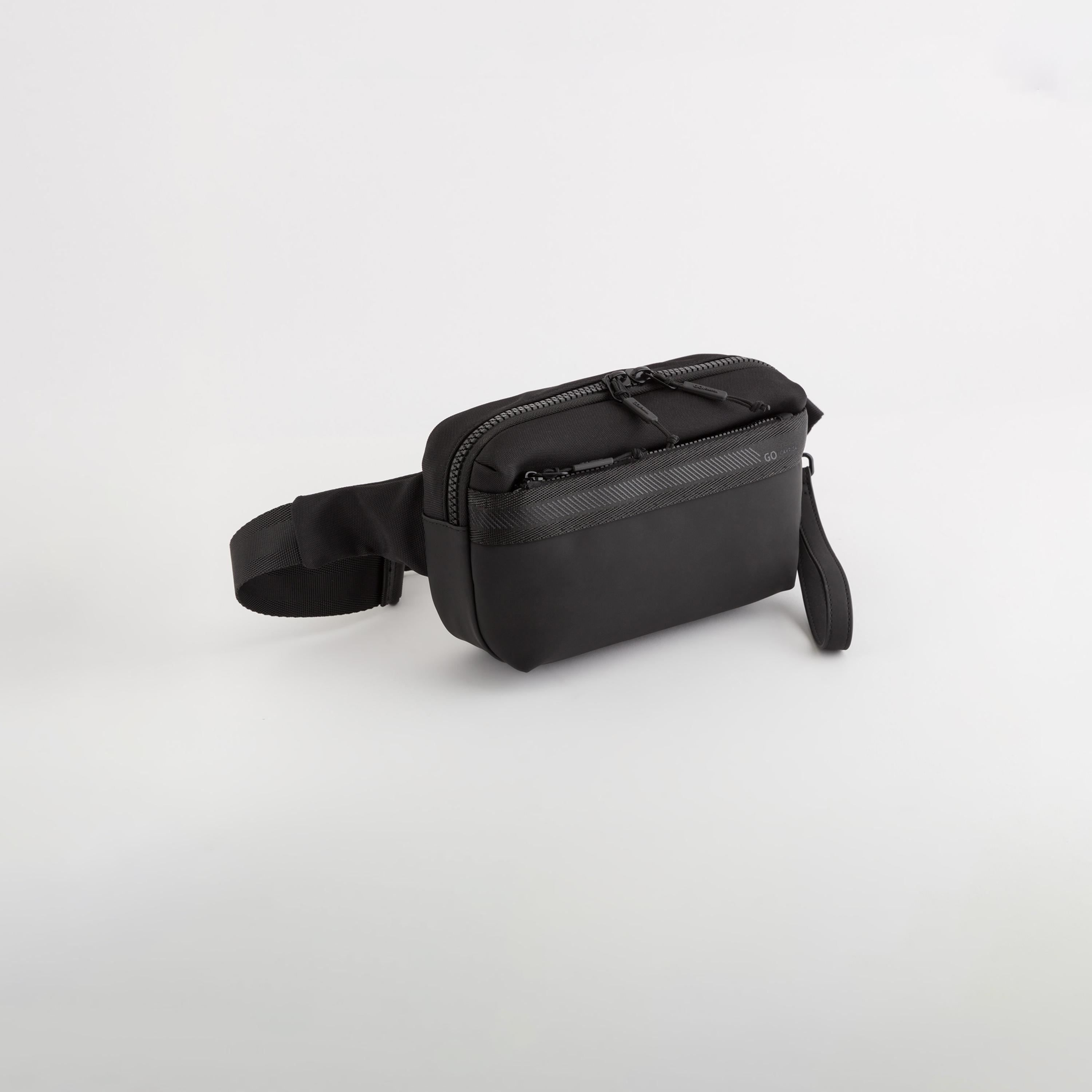 Carpisa Maverick GO Textured Waist Bag with Zipper closure and Adjustable Strap | 26 X 6 X 16 CM-men-bags-image-1