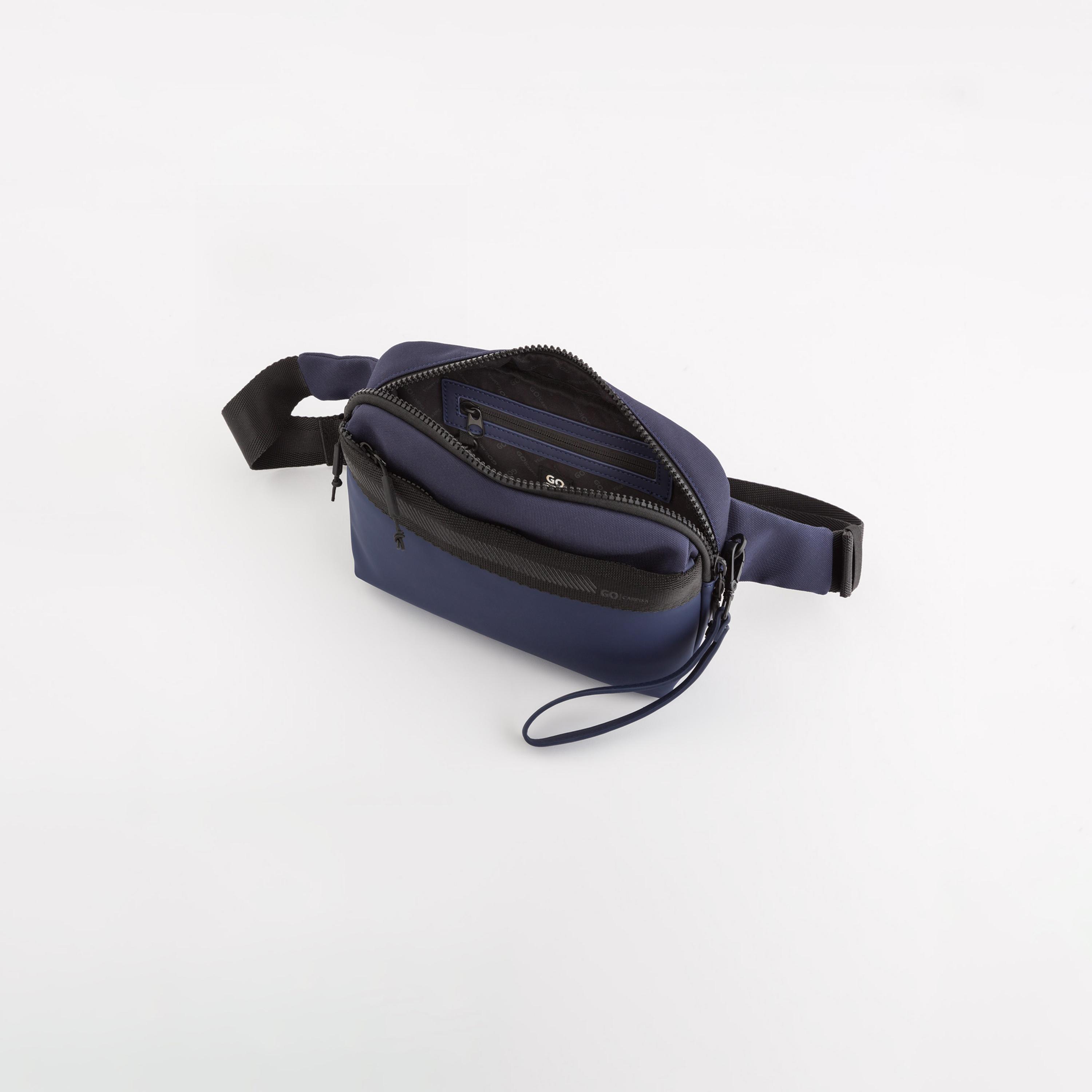 Carpisa Maverick GO Plain Waist Bag with Zipper closure and Adjustable Strap | 26 X 6 X 16 CM-men-bags-image-3