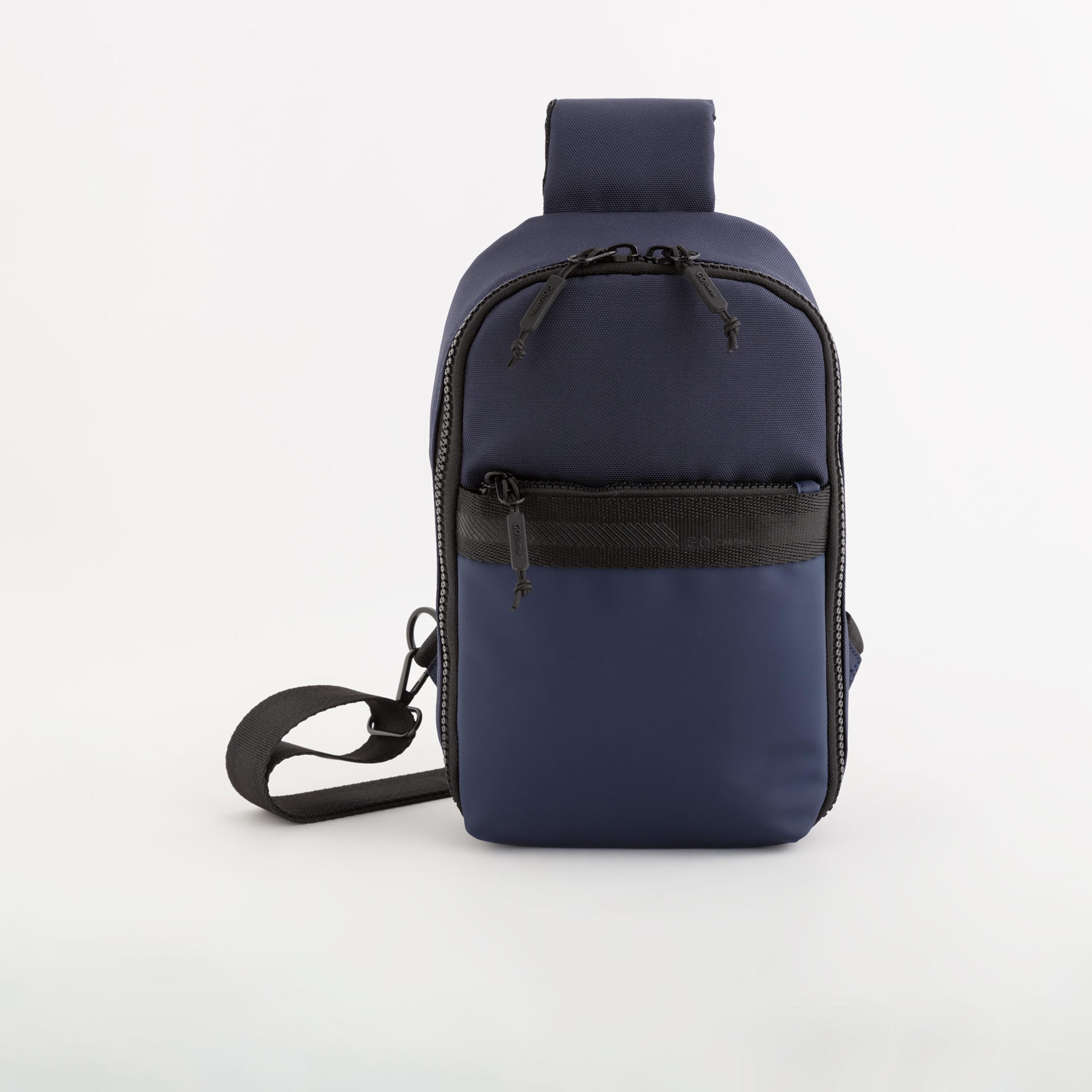 Carpisa Maverick GO Plain Shoulder Bag with Zipper closure and Adjustable Strap | 30 X 8 X 18 CM-men-bags-image-1