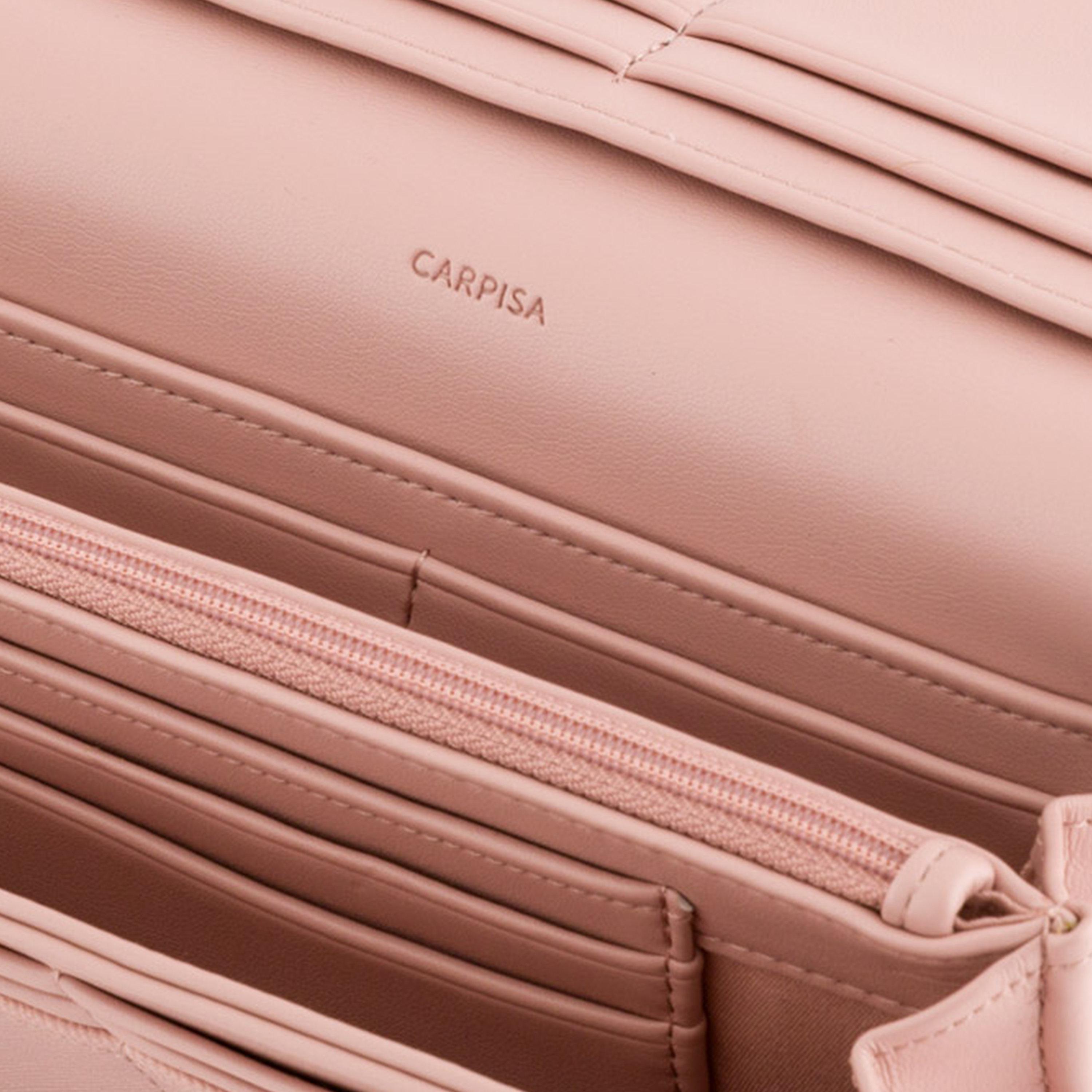 Carpisa Loto V2 Textured Wallet with Flap closure | 19 X 2 X 10 CM-women-bagsandwallets-wallets-image-3