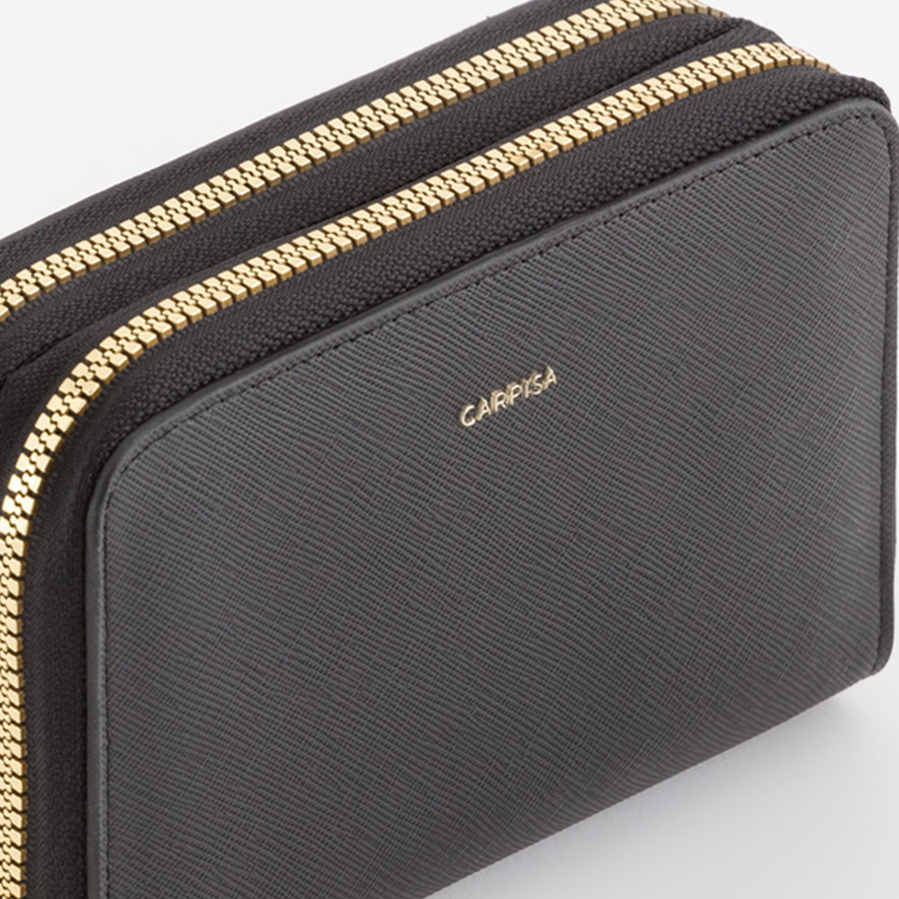 Carpisa Loto V2 Textured Wallet with Zipper closure | 15 X 4 X 10 CM-women-bagsandwallets-wallets-image-4