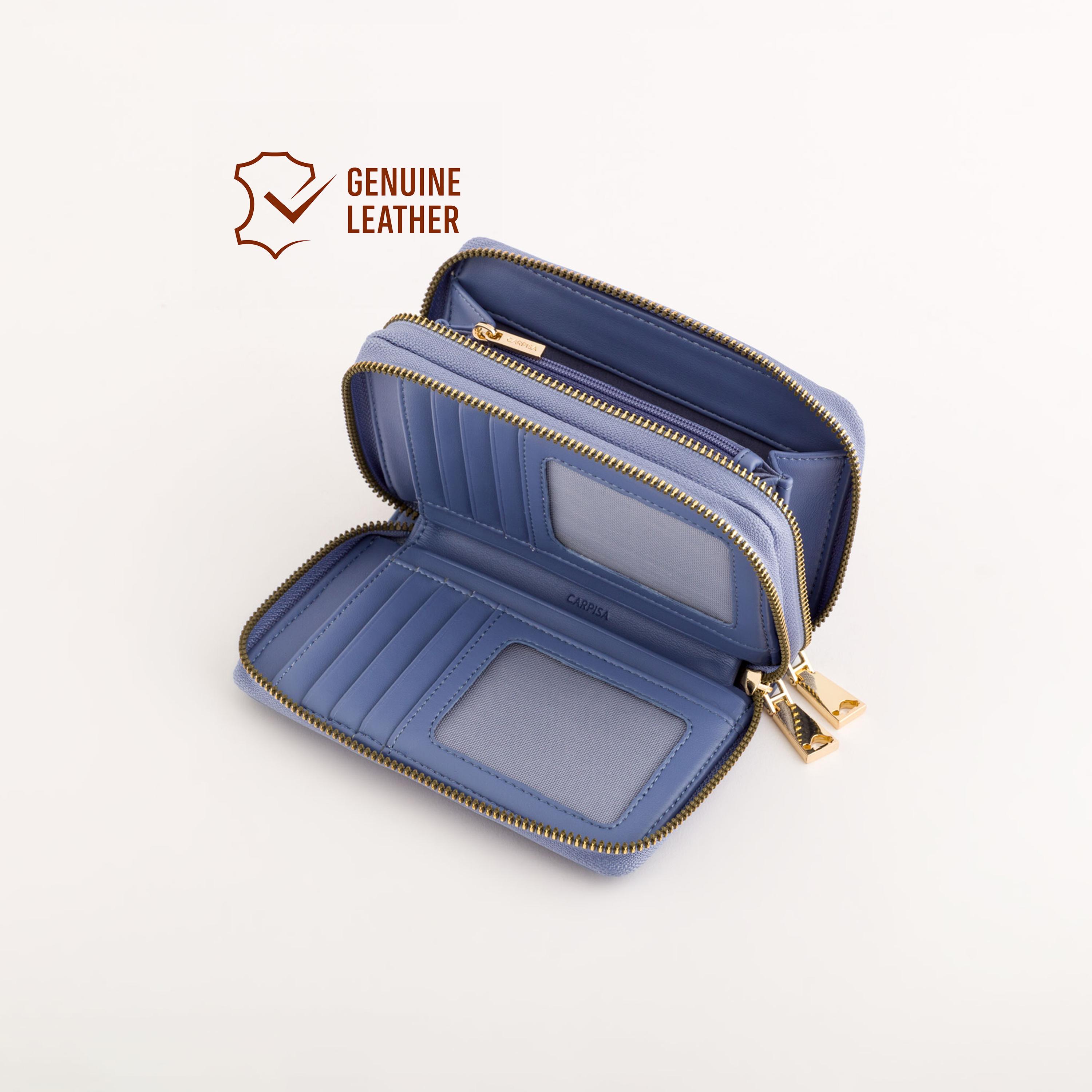 Carpisa Loto V2 Textured Wallet with Zipper closure | 15 X 4 X 10 CM-women-bagsandwallets-wallets-image-2