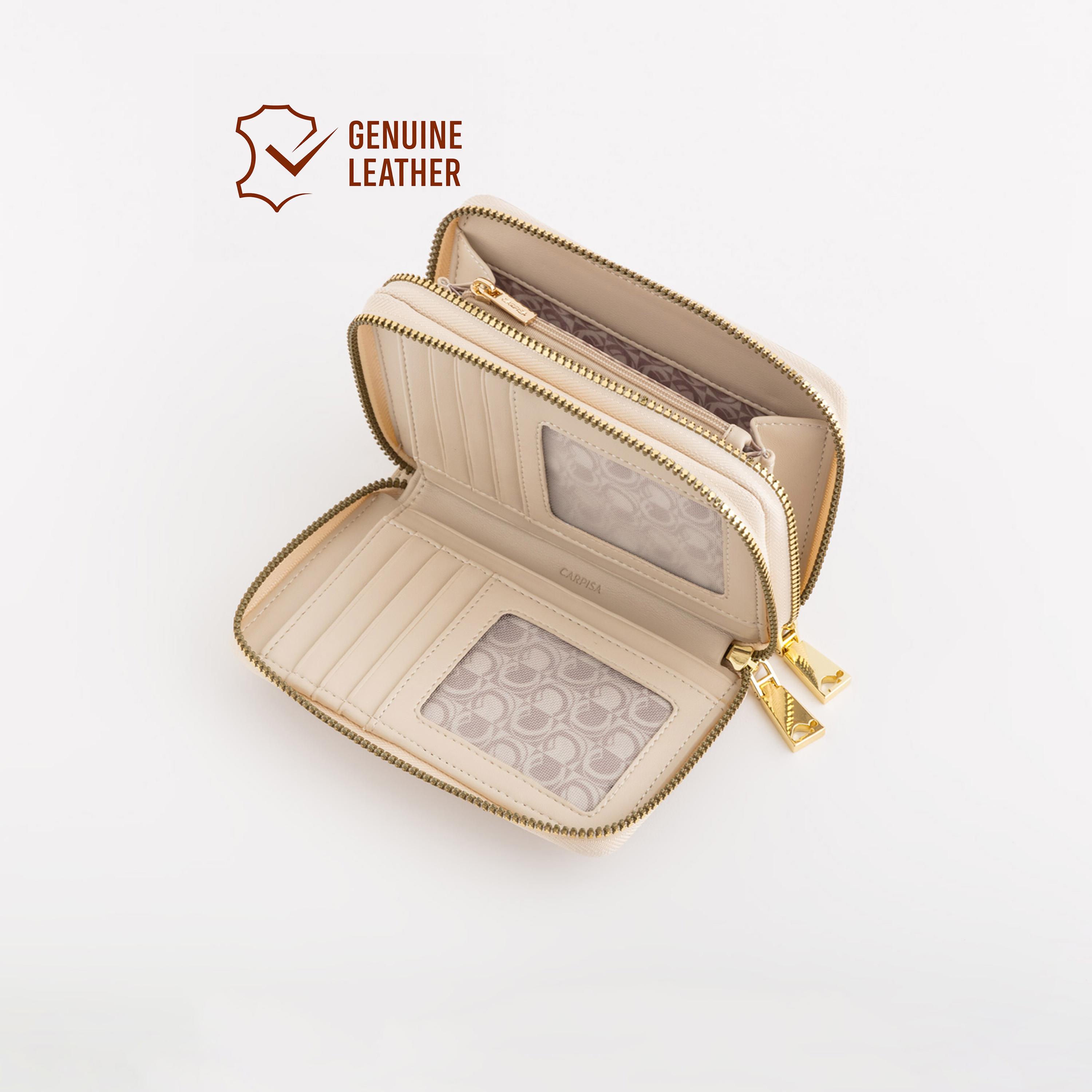 Carpisa Loto V2 Textured Wallet with Zipper closure | 15 X 4 X 10 CM-women-bagsandwallets-wallets-image-2