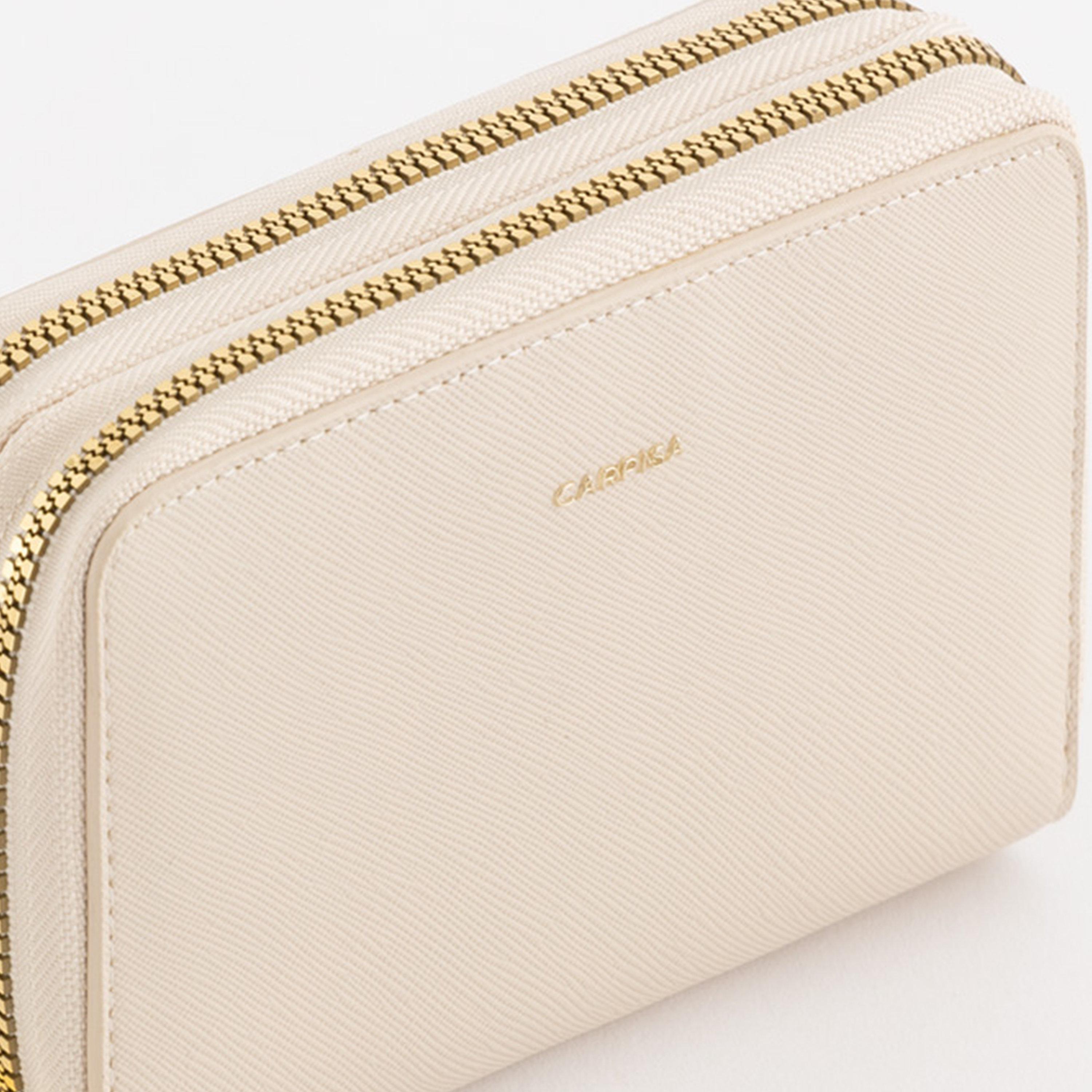 Carpisa Loto V2 Textured Wallet with Zipper closure | 15 X 4 X 10 CM-women-bagsandwallets-wallets-image-4