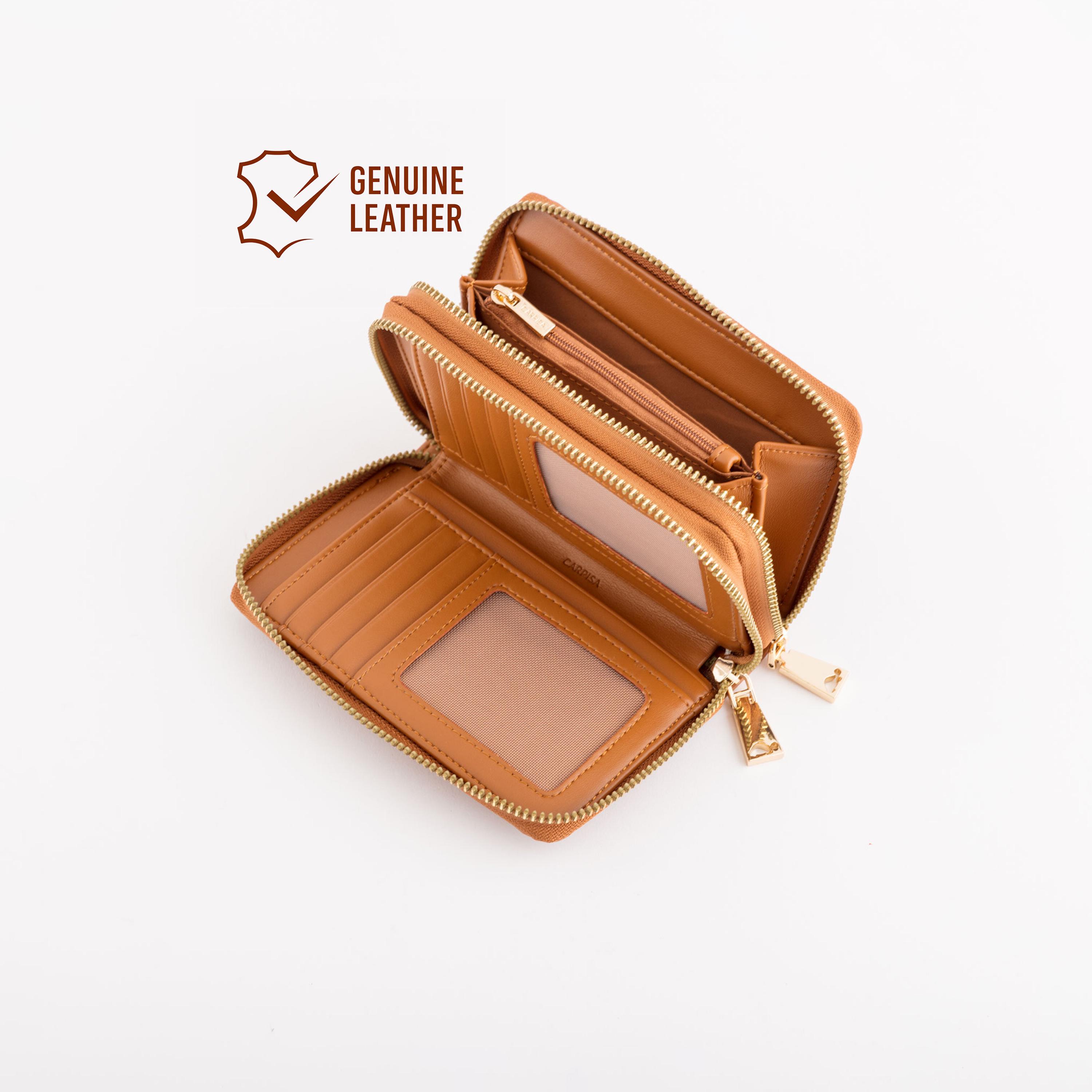 Carpisa Loto V2 Textured Wallet with Zipper closure | 15 X 4 X 10 CM-women-bagsandwallets-wallets-image-2