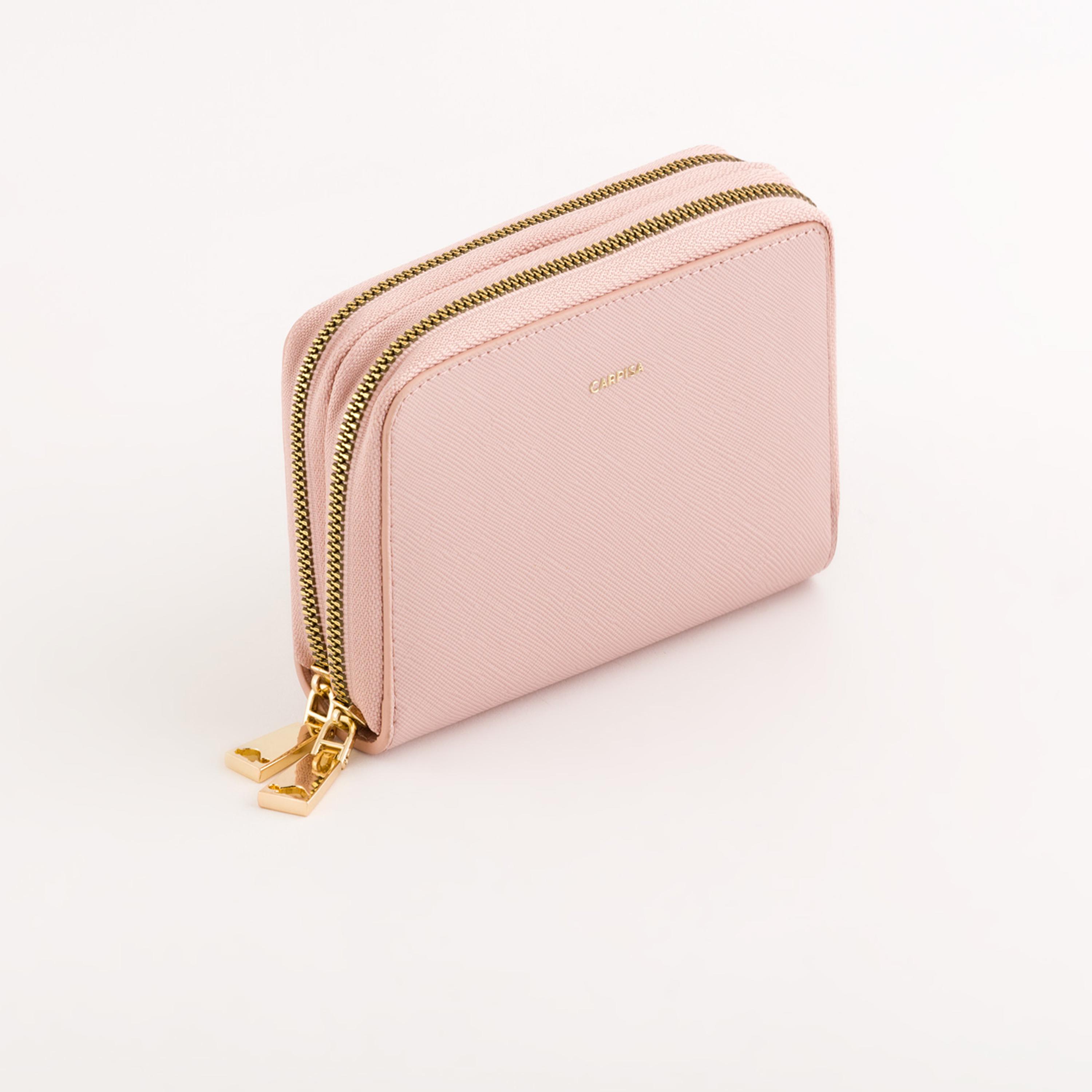 Carpisa Loto V2 Textured Wallet with Zipper closure | 15 X 4 X 10 CM-women-bagsandwallets-wallets-image-1