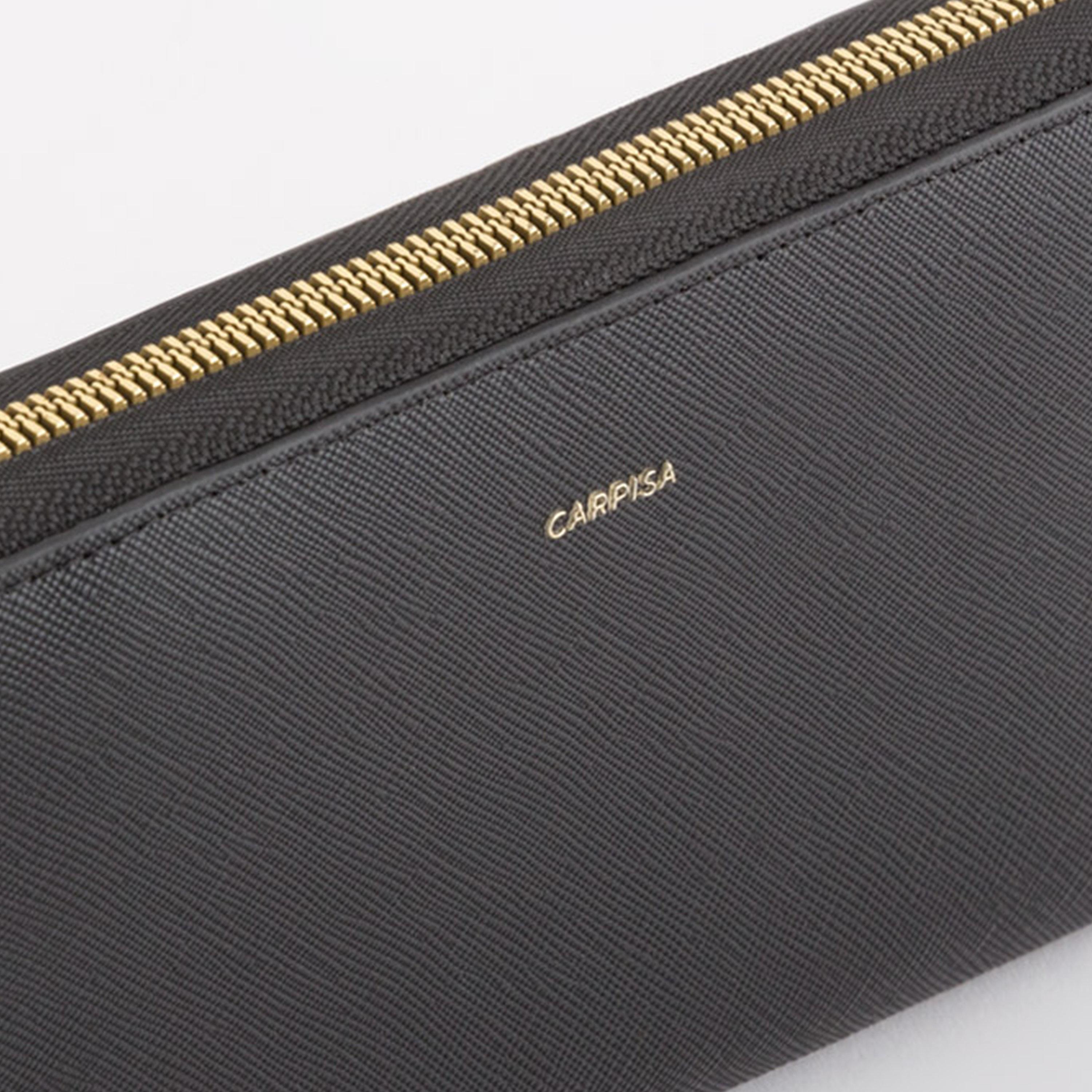 Carpisa Loto V2 Textured Wallet with Zipper closure | 19 X 2 X 10 CM-women-bagsandwallets-wallets-image-4