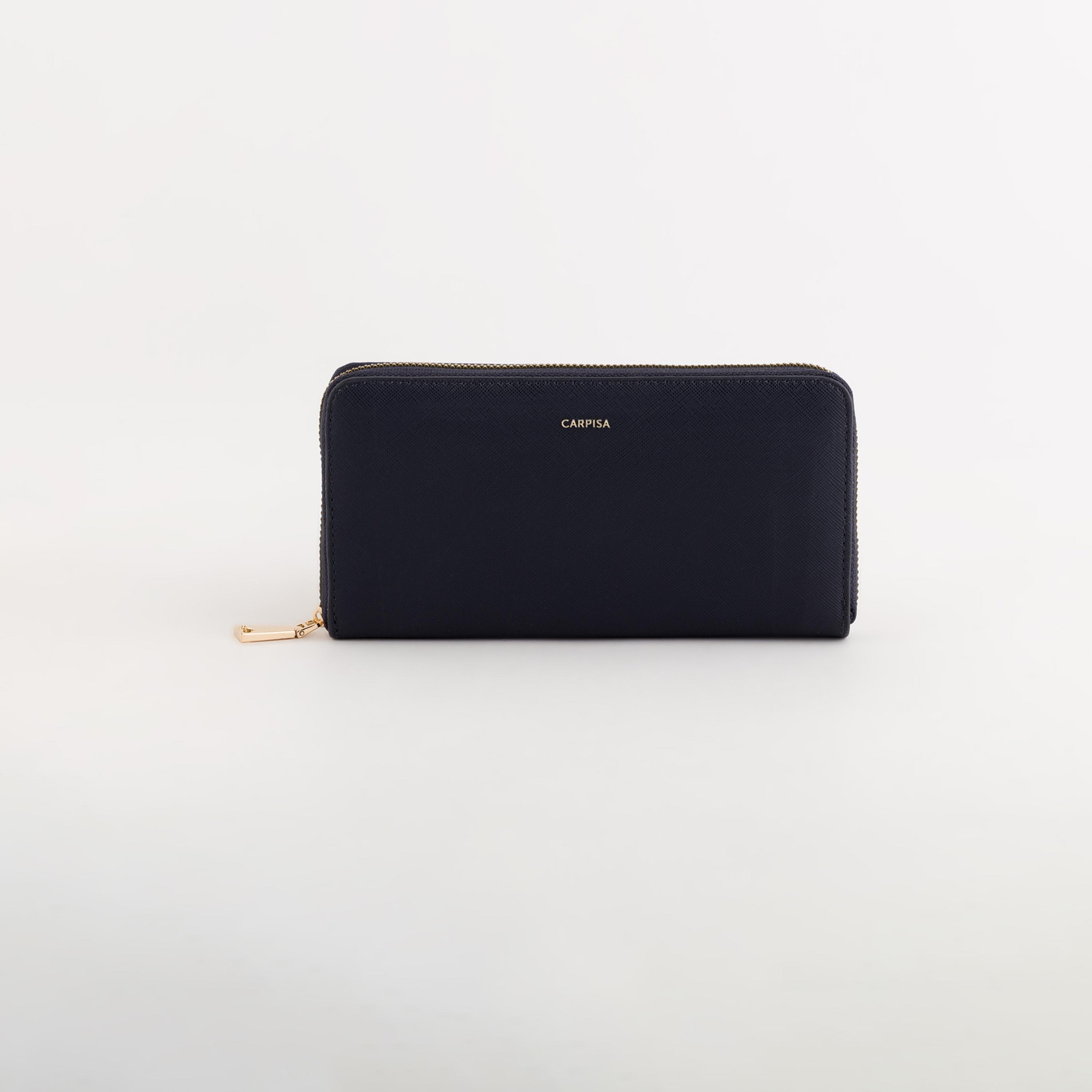 Carpisa Loto V2 Textured Wallet with Zipper closure | 19 X 2 X 10 CM-women-bagsandwallets-wallets-image-1