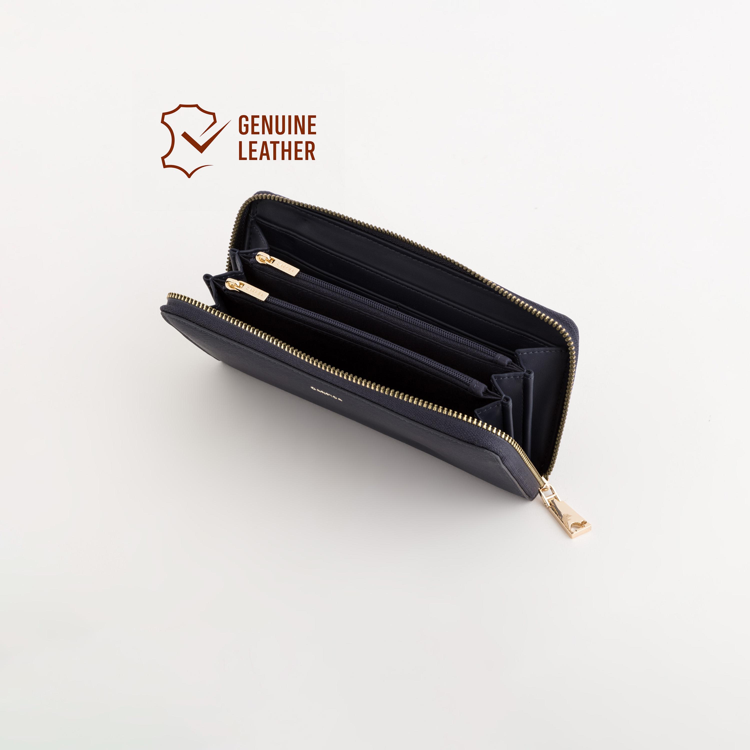 Carpisa Loto V2 Textured Wallet with Zipper closure | 19 X 2 X 10 CM-women-bagsandwallets-wallets-image-2