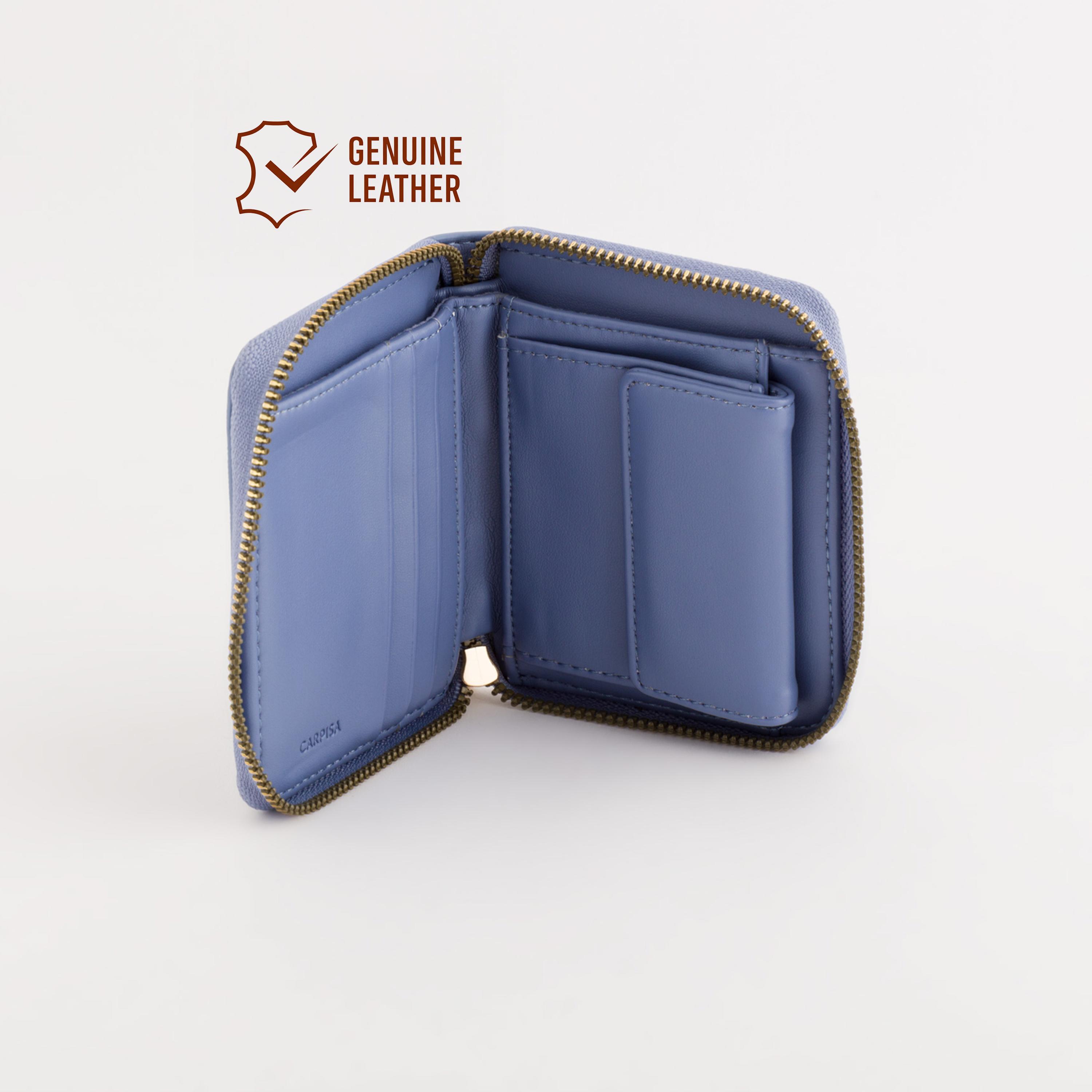 Carpisa Loto V2 Textured Wallet with Zipper closure | 11 X 2 X 9 CM-women-bagsandwallets-wallets-image-2