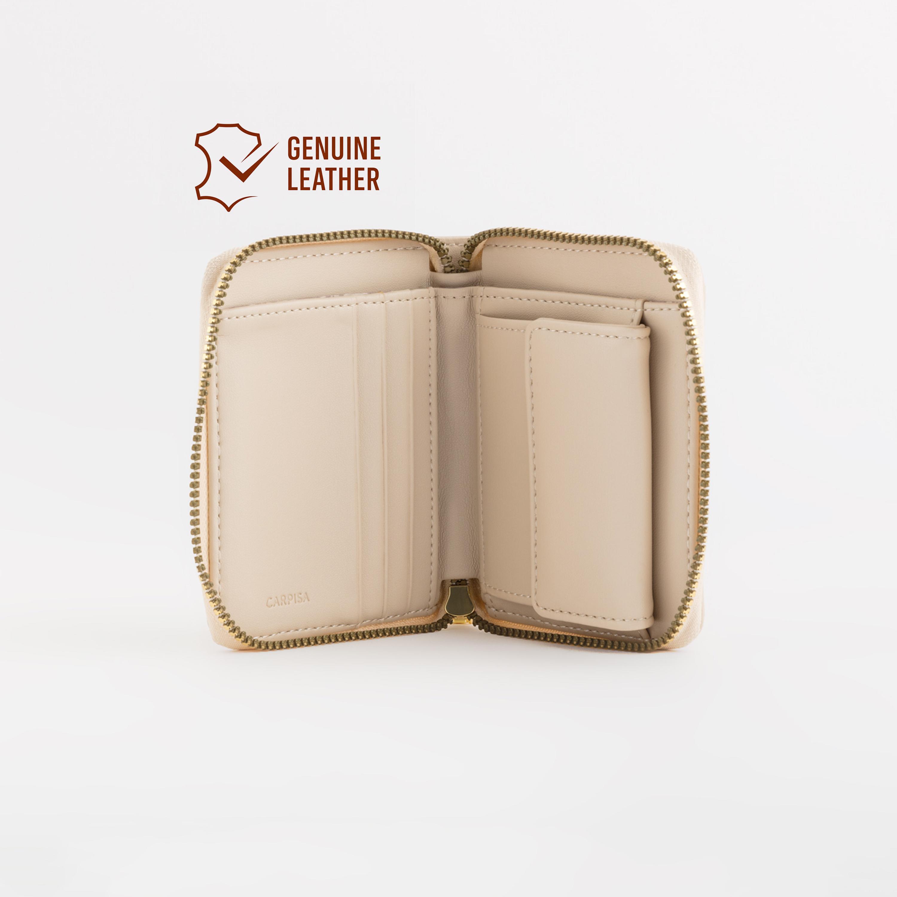 Carpisa Loto V2 Textured Wallet with Zipper closure | 11 X 2 X 9 CM-women-bagsandwallets-wallets-image-2