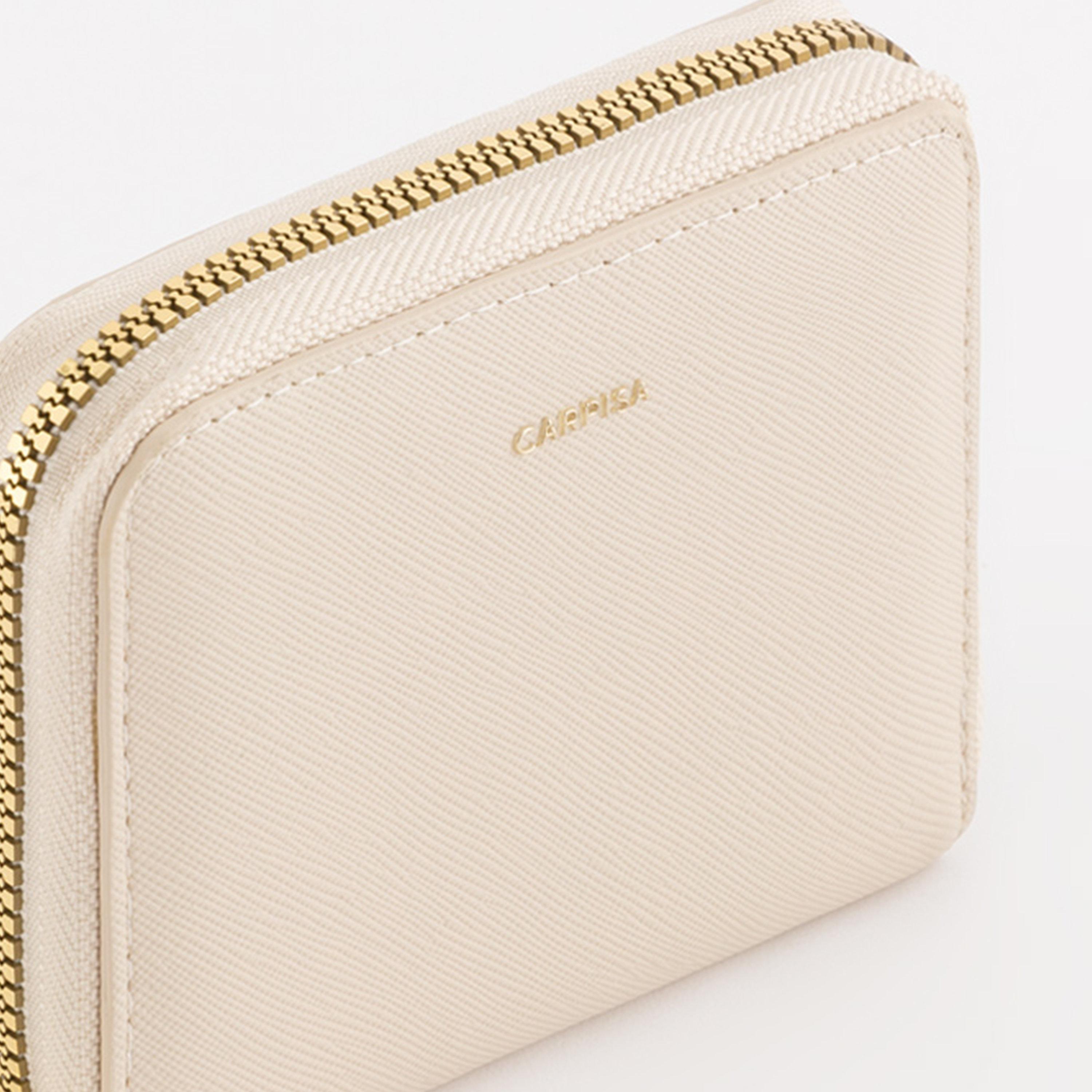 Carpisa Loto V2 Textured Wallet with Zipper closure | 11 X 2 X 9 CM-women-bagsandwallets-wallets-image-4