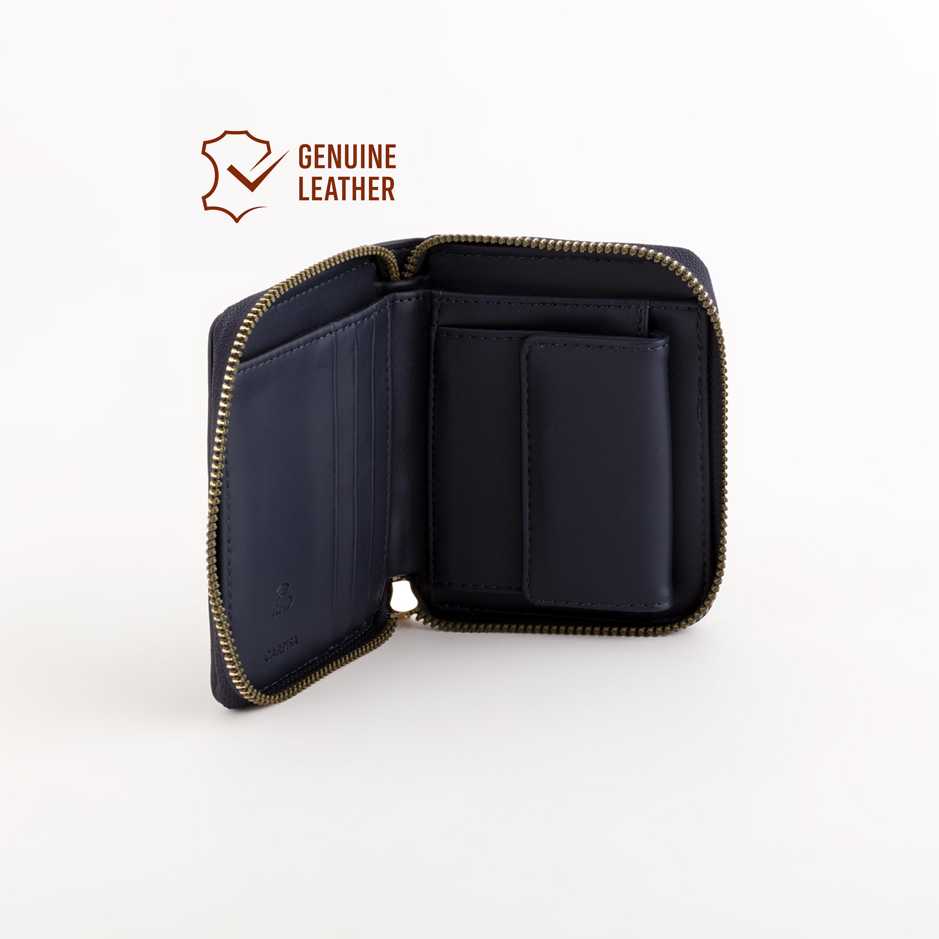 Carpisa Loto V2 Textured Wallet with Zipper closure | 11 X 2 X 9 CM-women-bagsandwallets-wallets-image-2