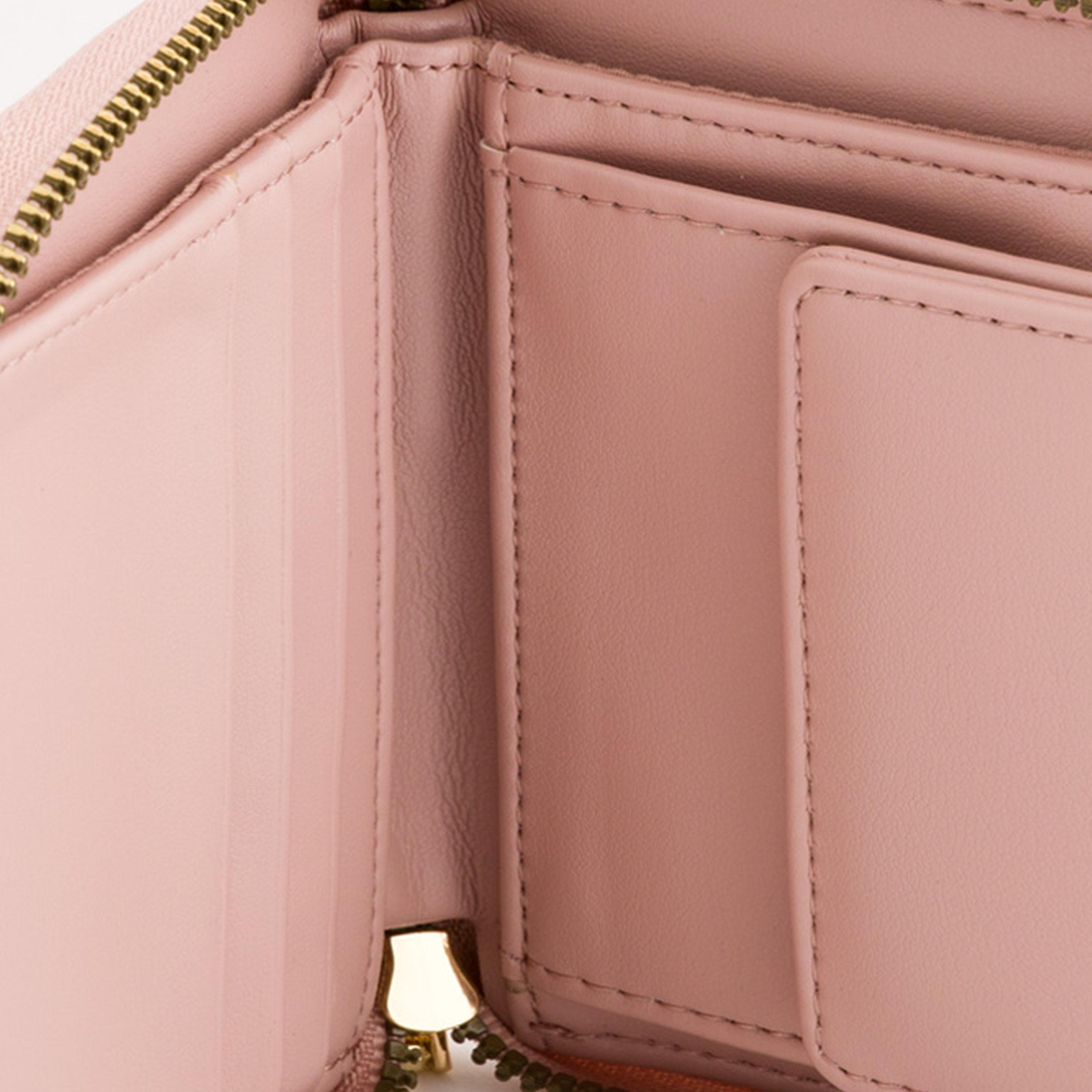 Carpisa Loto V2 Textured Wallet with Zipper closure | 11 X 2 X 9 CM-women-bagsandwallets-wallets-image-3
