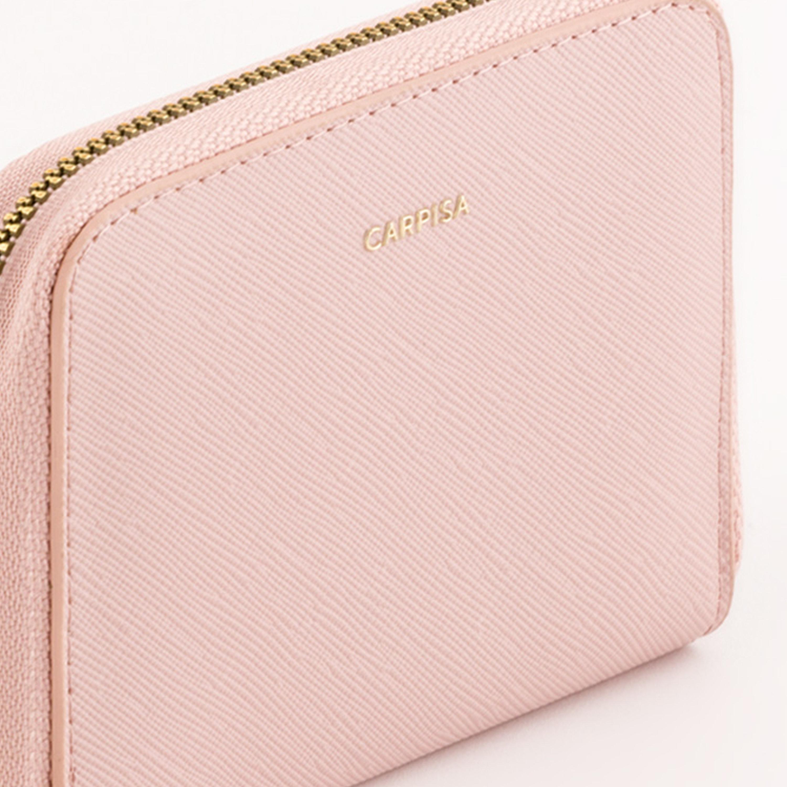Carpisa Loto V2 Textured Wallet with Zipper closure | 11 X 2 X 9 CM-women-bagsandwallets-wallets-image-4
