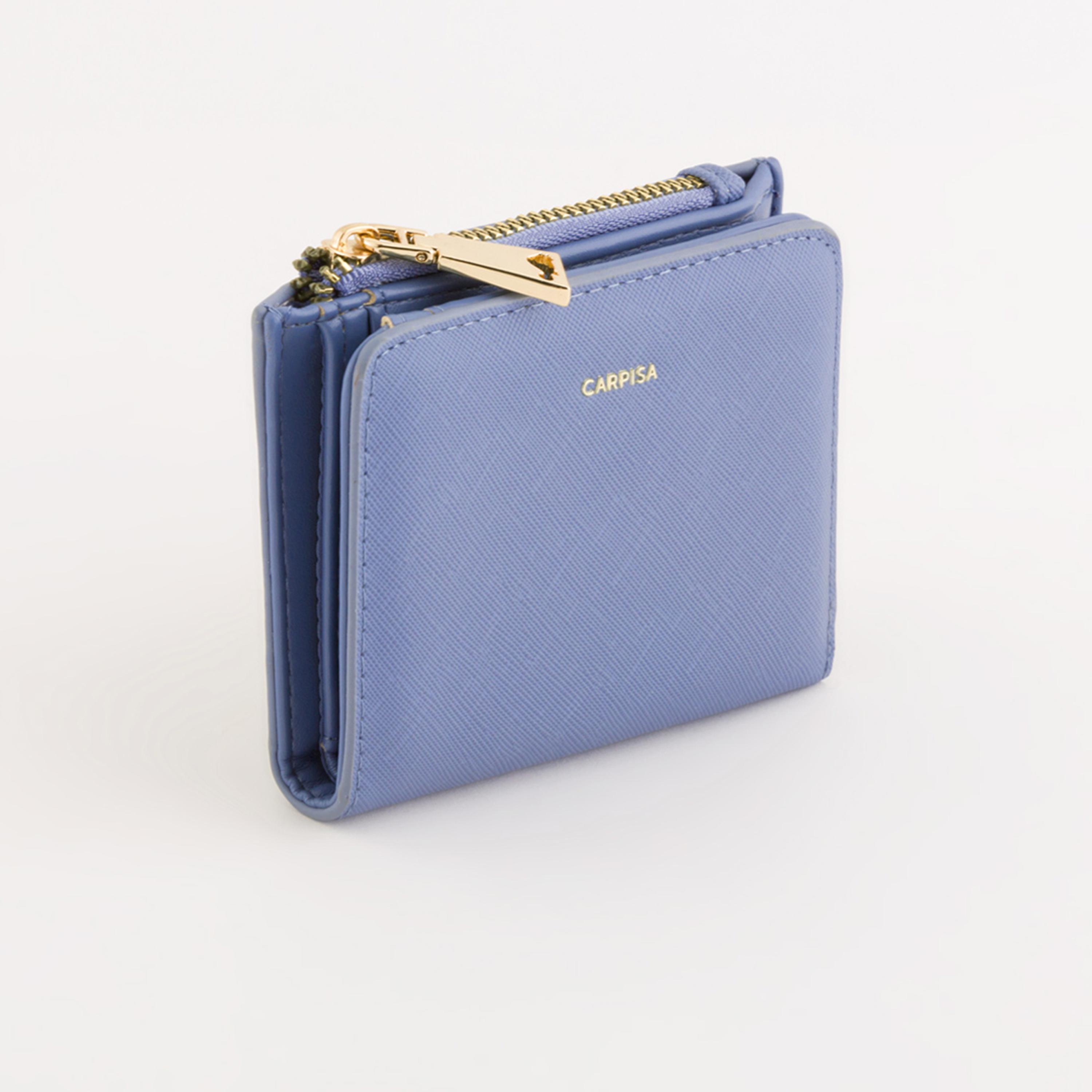 Carpisa Loto V2 Textured Wallet with Zipper closure | 12 X 2 X 9 CM-women-bagsandwallets-wallets-image-1
