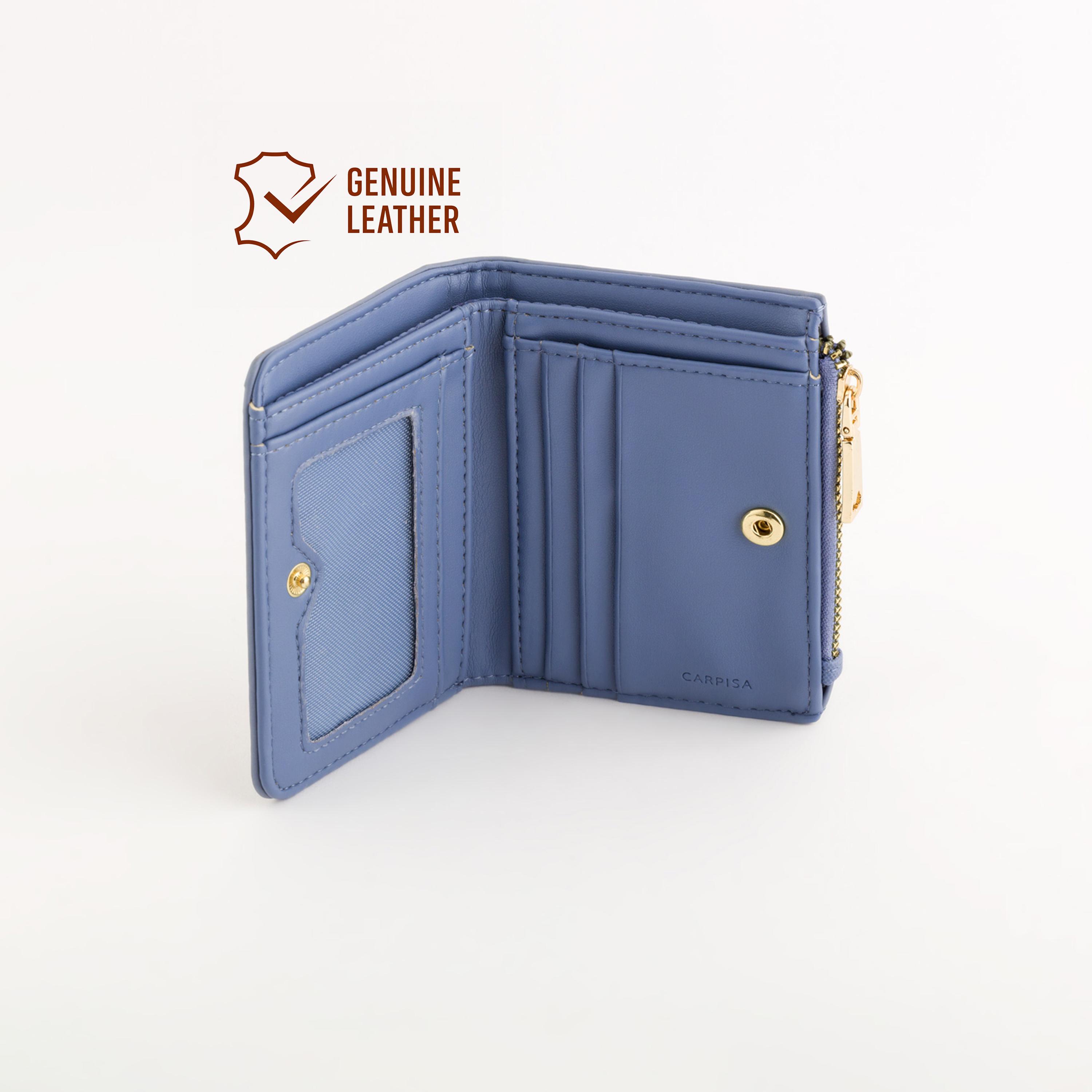 Carpisa Loto V2 Textured Wallet with Zipper closure | 12 X 2 X 9 CM-women-bagsandwallets-wallets-image-2