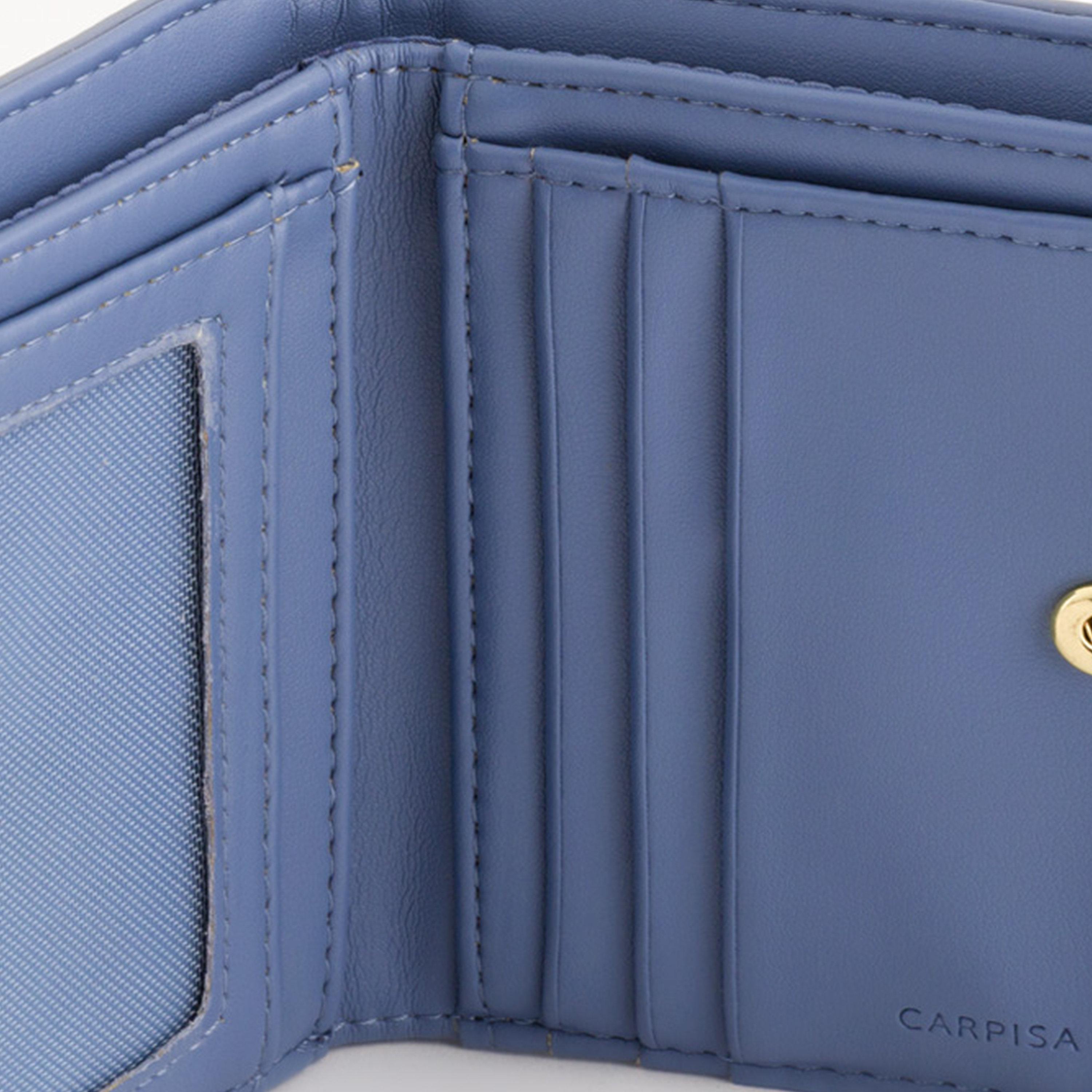 Carpisa Loto V2 Textured Wallet with Zipper closure | 12 X 2 X 9 CM-women-bagsandwallets-wallets-image-3