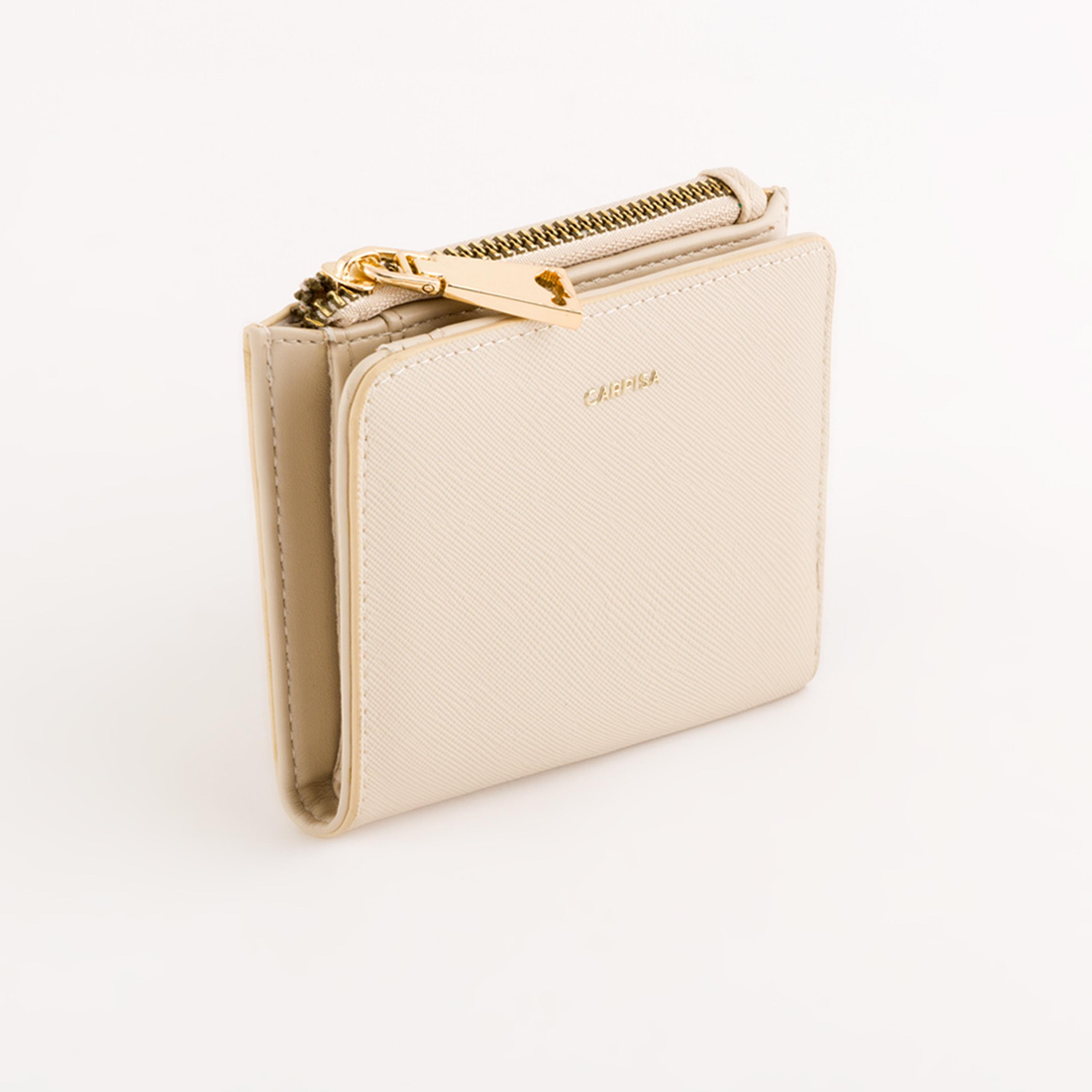 Carpisa Loto V2 Textured Wallet with Zipper closure | 12 X 2 X 9 CM-women-bagsandwallets-wallets-image-1