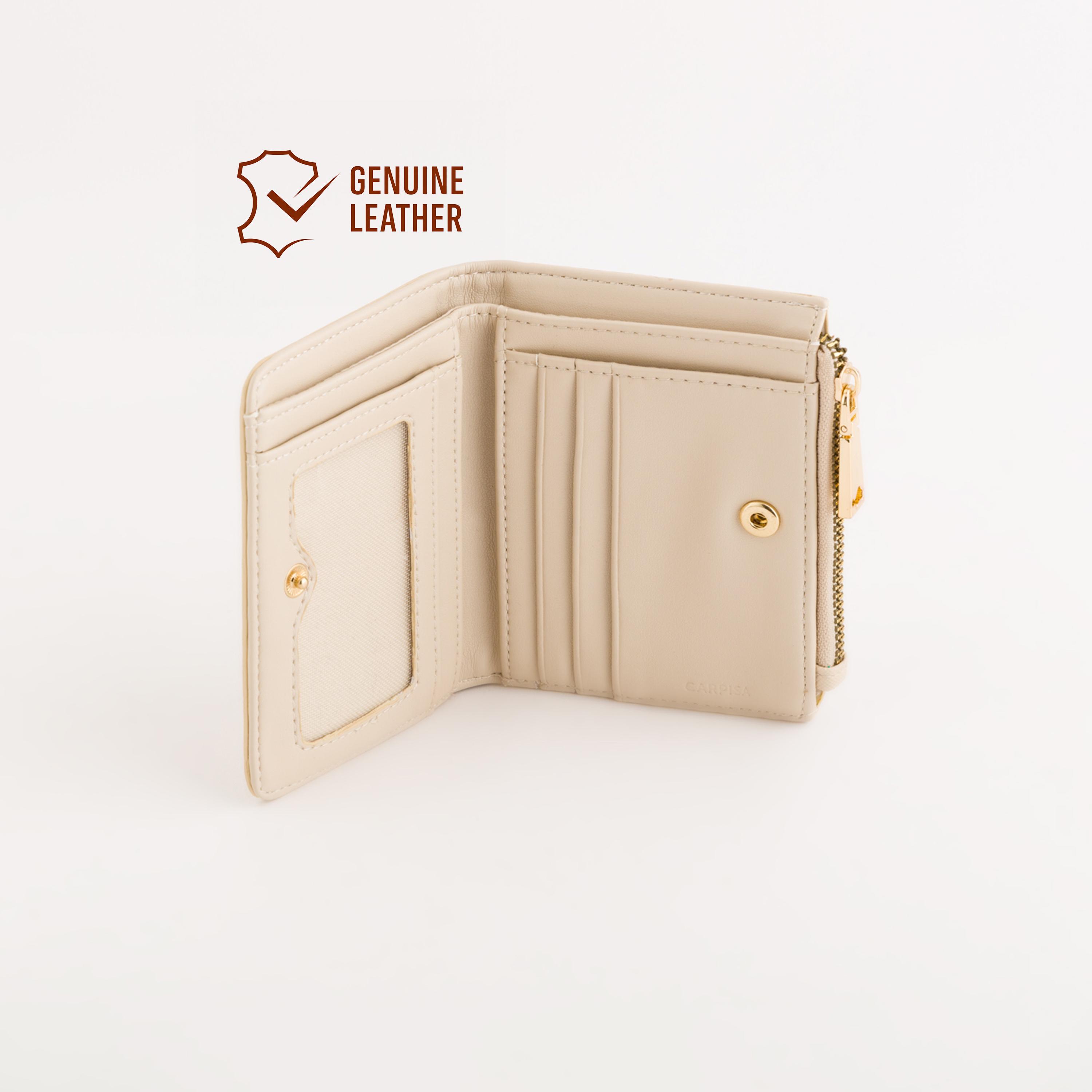 كاربيسا - محفظة لوتو في2 ملمس مميز مع سحاب للإغلاق | 12 × 2 × 9 سم-women-bagsandwallets-wallets-image-2