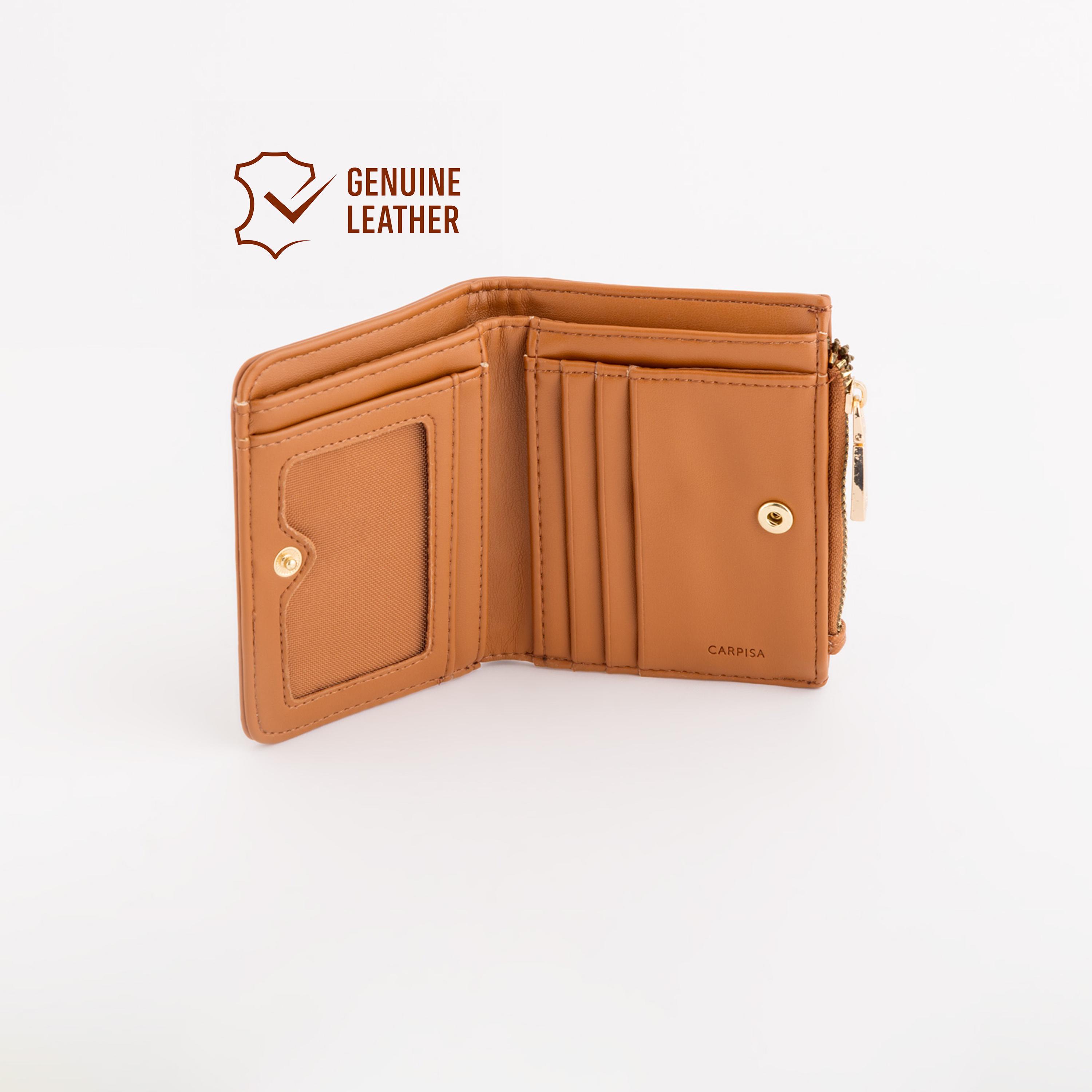 Carpisa Loto V2 Textured Wallet with Zipper closure | 12 X 2 X 9 CM-women-bagsandwallets-wallets-image-2