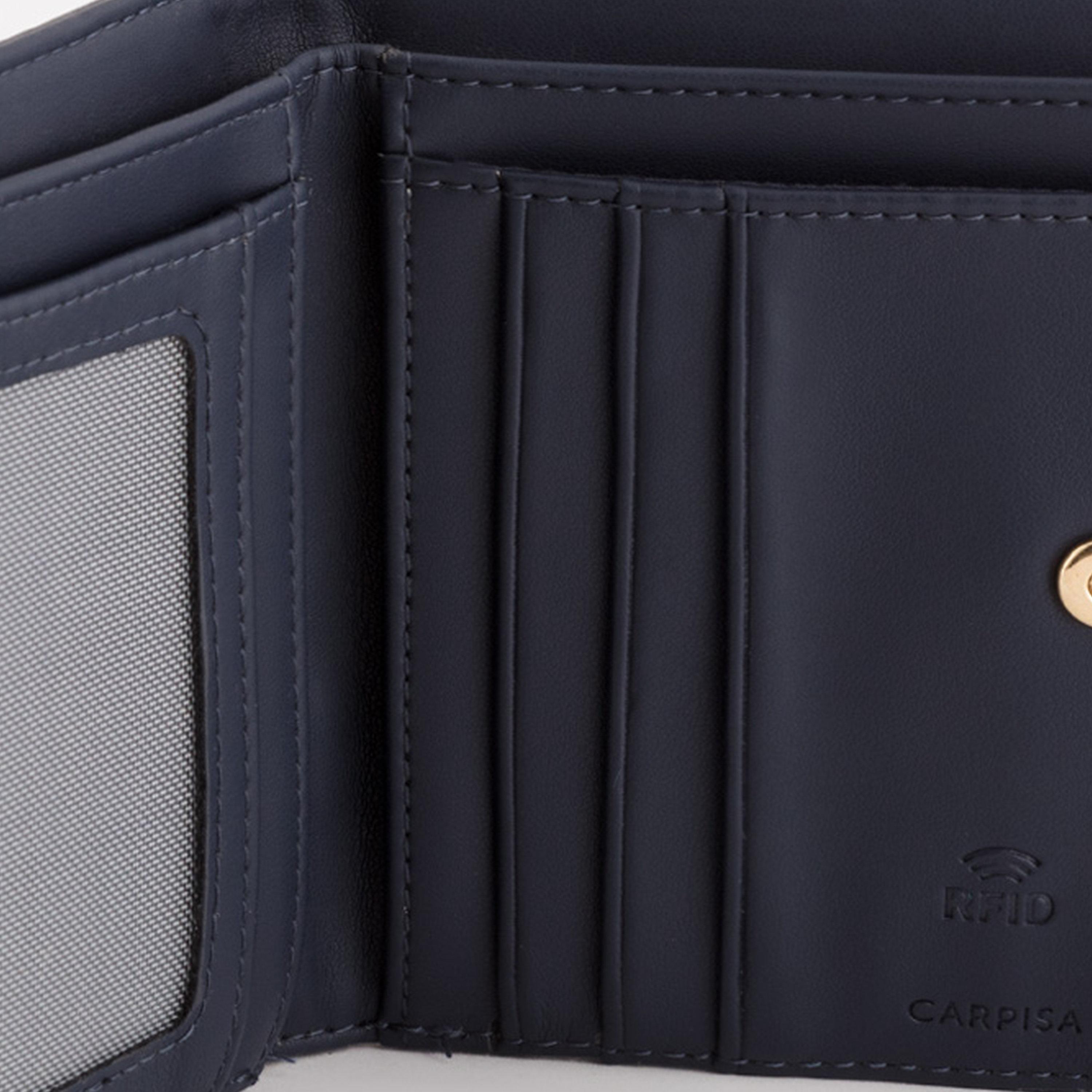 Carpisa Loto V2 Textured Wallet with Zipper closure | 12 X 2 X 9 CM-women-bagsandwallets-wallets-image-3