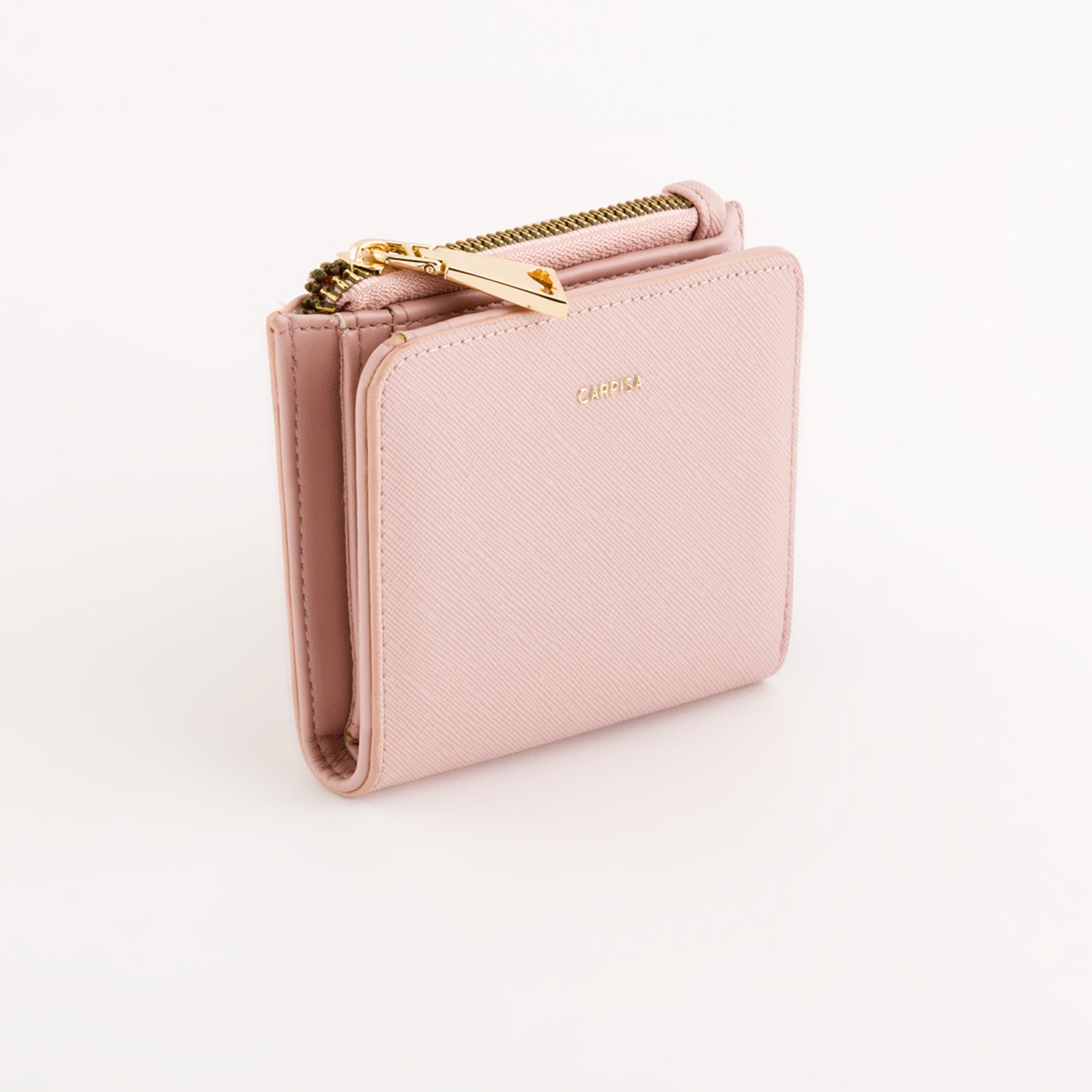 Carpisa Loto V2 Textured Wallet with Zipper closure | 12 X 2 X 9 CM-women-bagsandwallets-wallets-image-1