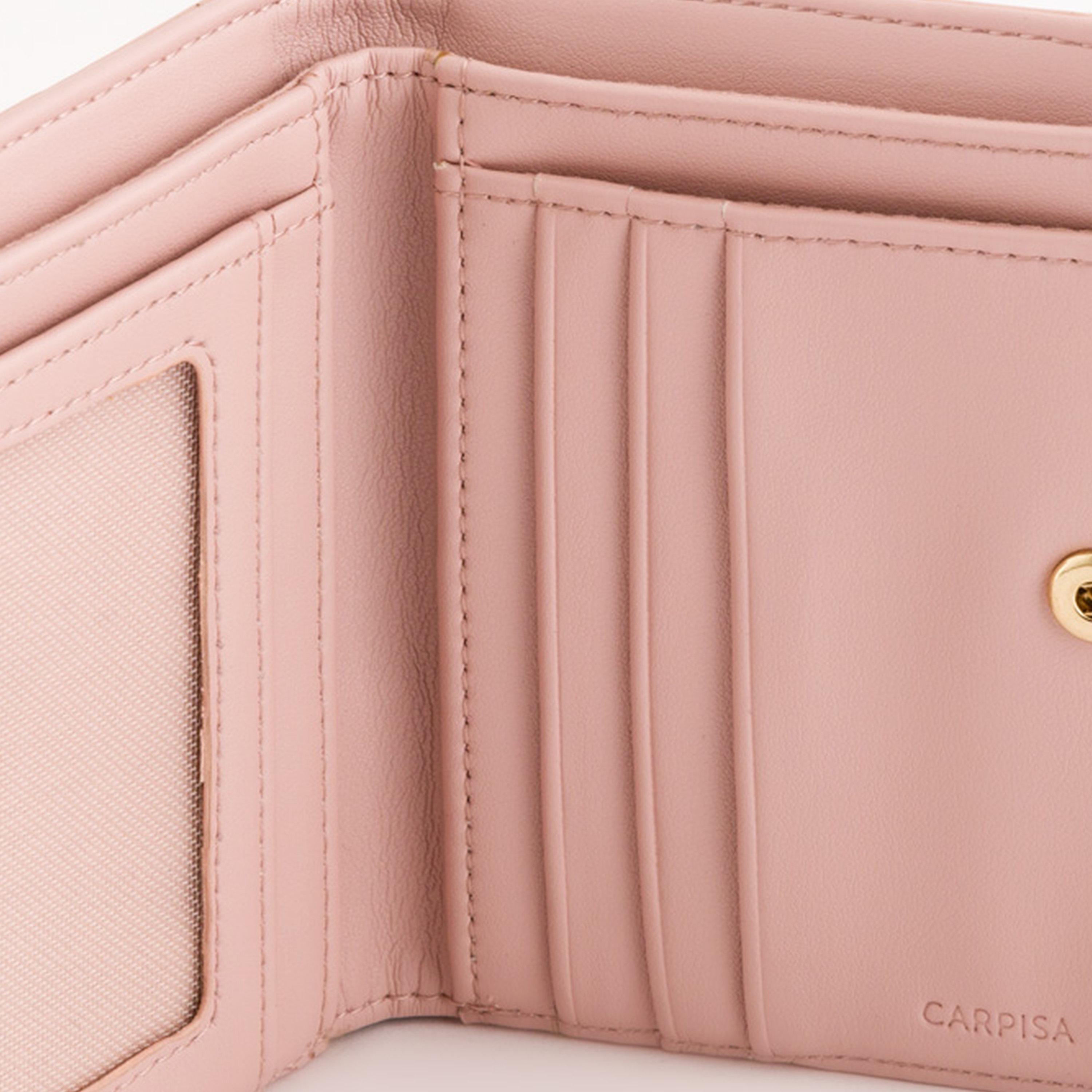 Carpisa Loto V2 Textured Wallet with Zipper closure | 12 X 2 X 9 CM-women-bagsandwallets-wallets-image-3