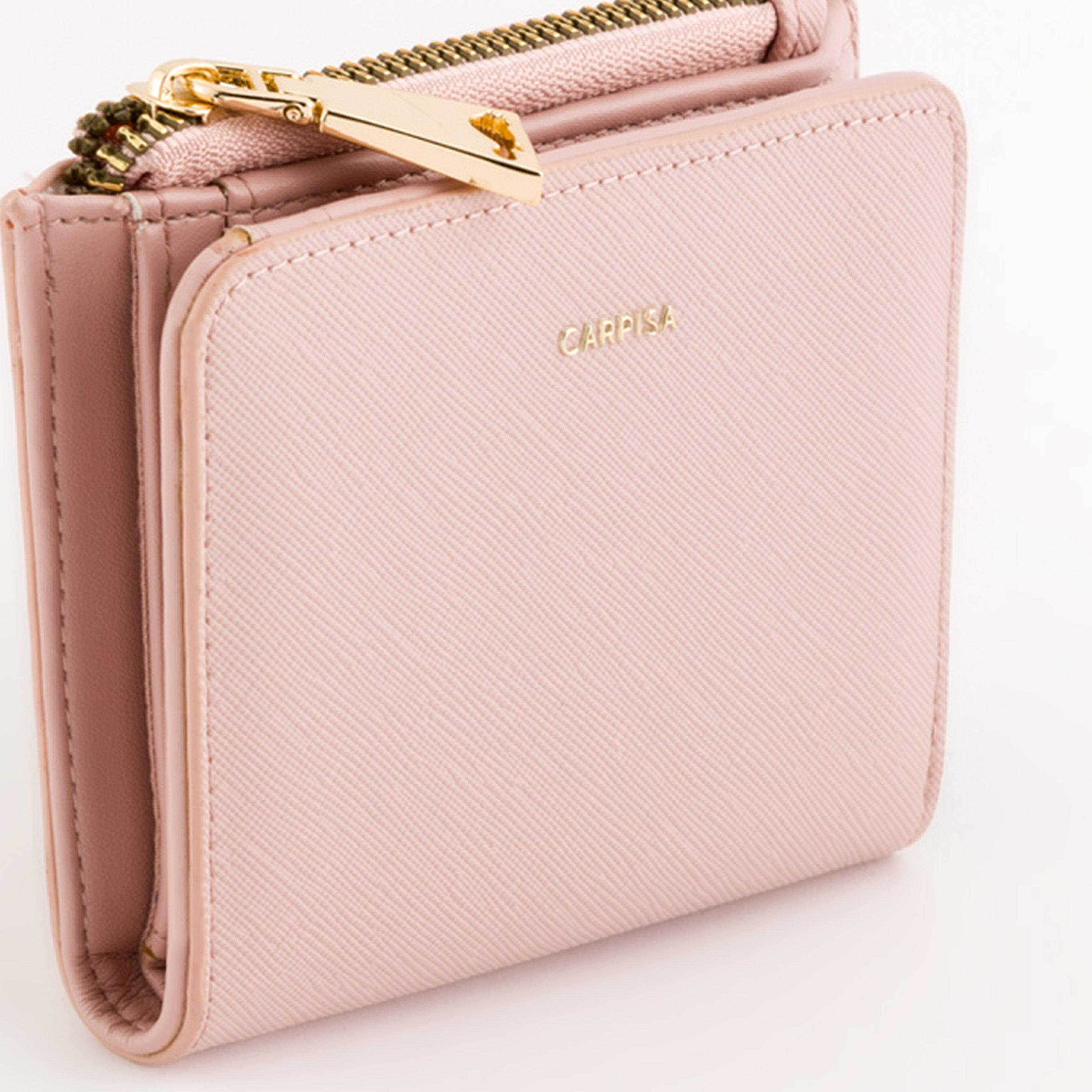 Carpisa Loto V2 Textured Wallet with Zipper closure | 12 X 2 X 9 CM-women-bagsandwallets-wallets-image-4