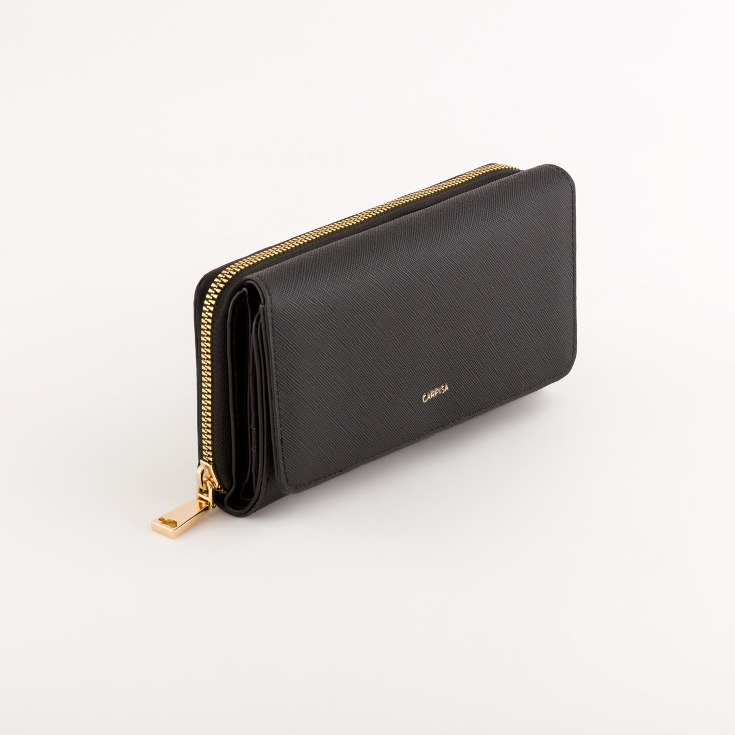 Carpisa Loto V2 Textured Wallet with Flap closure | 19 X 3 X 10 CM-women-bagsandwallets-wallets-image-1