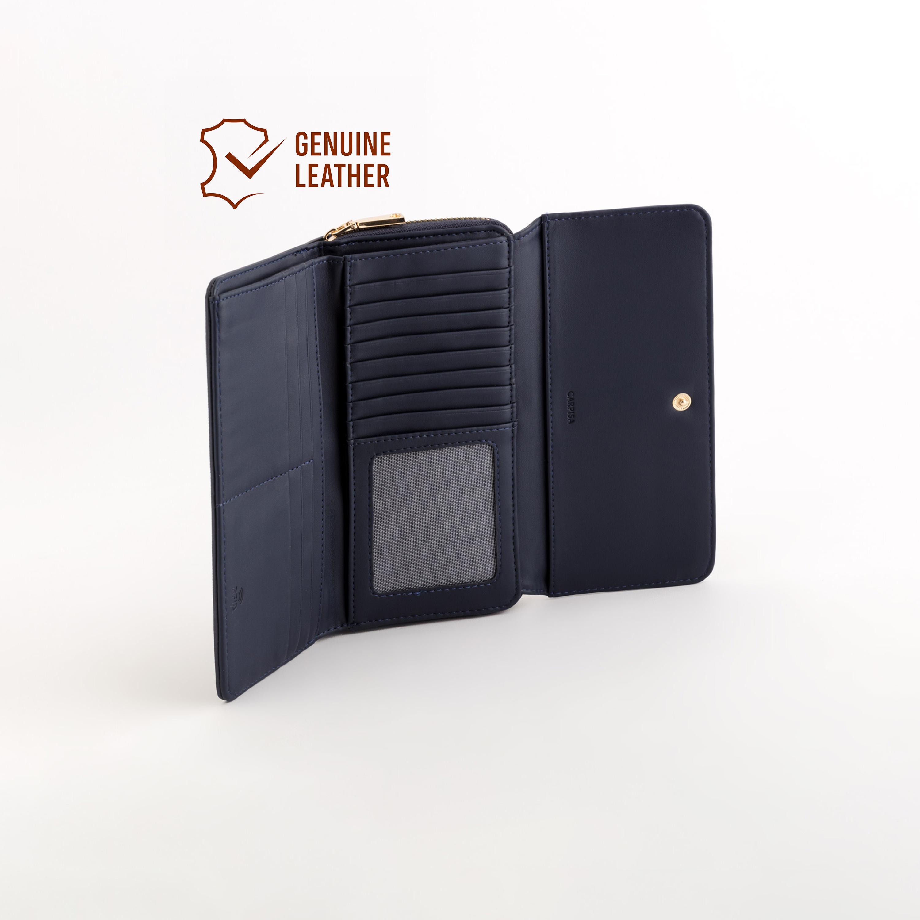 Carpisa Loto V2 Textured Wallet with Flap closure | 19 X 3 X 10 CM-women-bagsandwallets-wallets-image-2