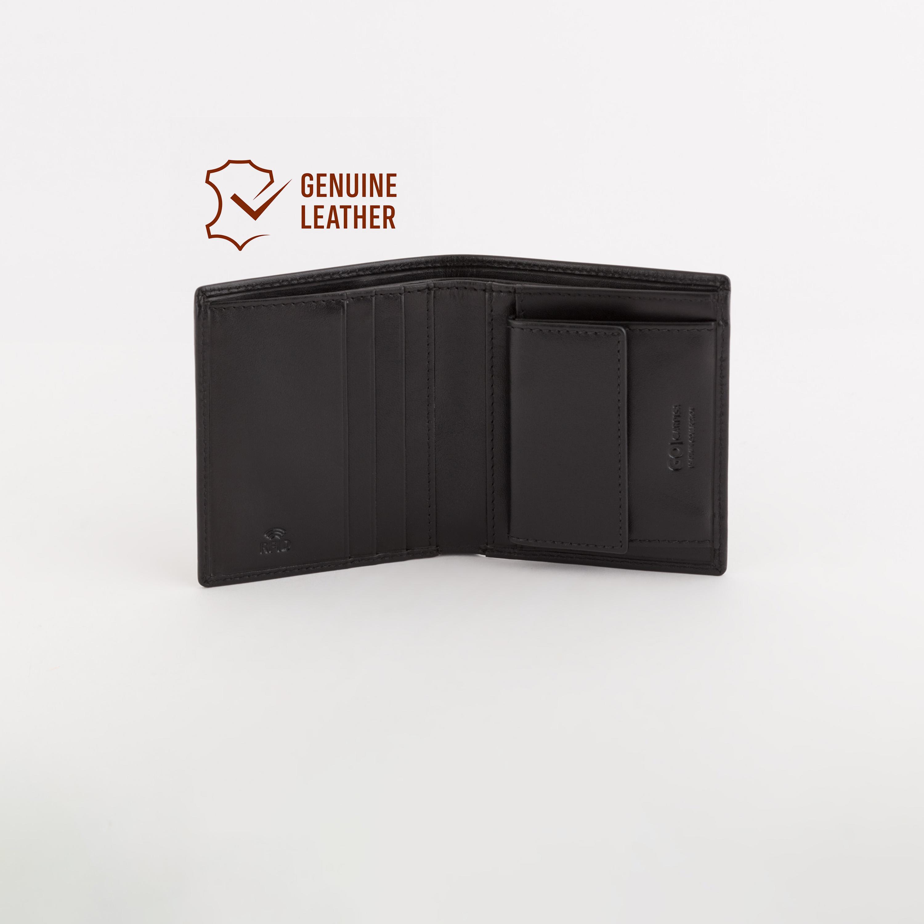 كاربيسا - محفظة فيليبي سادة بإغلاق قابل للطي | 10 × 1 × 9 سم-men-beltsandwallets-wallets-image-2