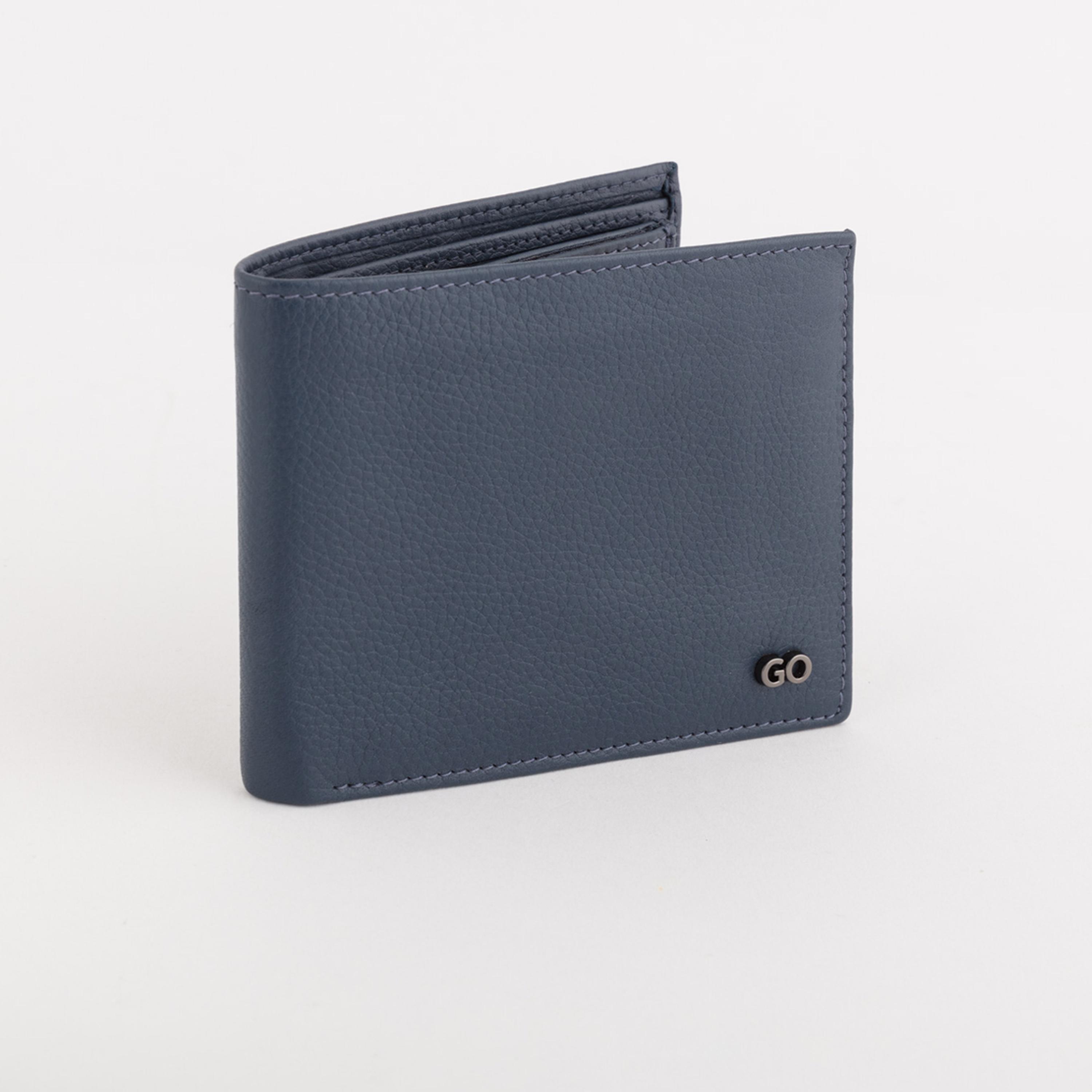 كاربيسا - محفظة مارك منقوشة بإغلاق قابل للطي | 12 × 1 × 9 سم-men-beltsandwallets-wallets-image-1