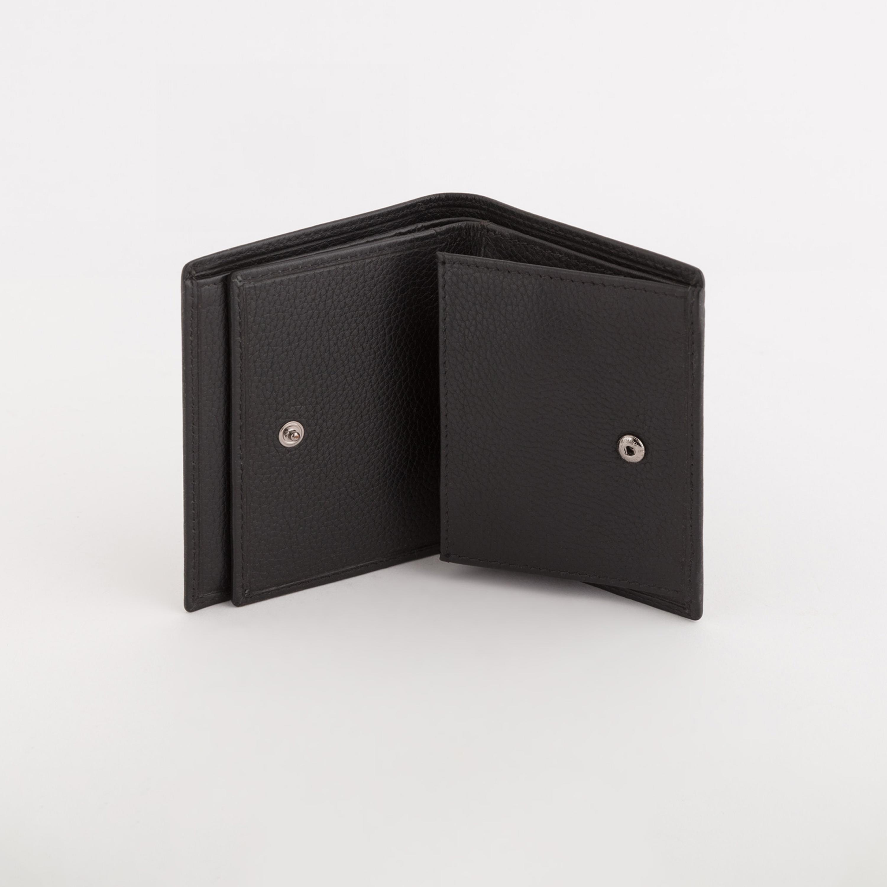 كاربيسا - محفظة مارك منقوشة بإغلاق قابل للطي | 10 × 1 × 8 سم-men-beltsandwallets-wallets-image-3