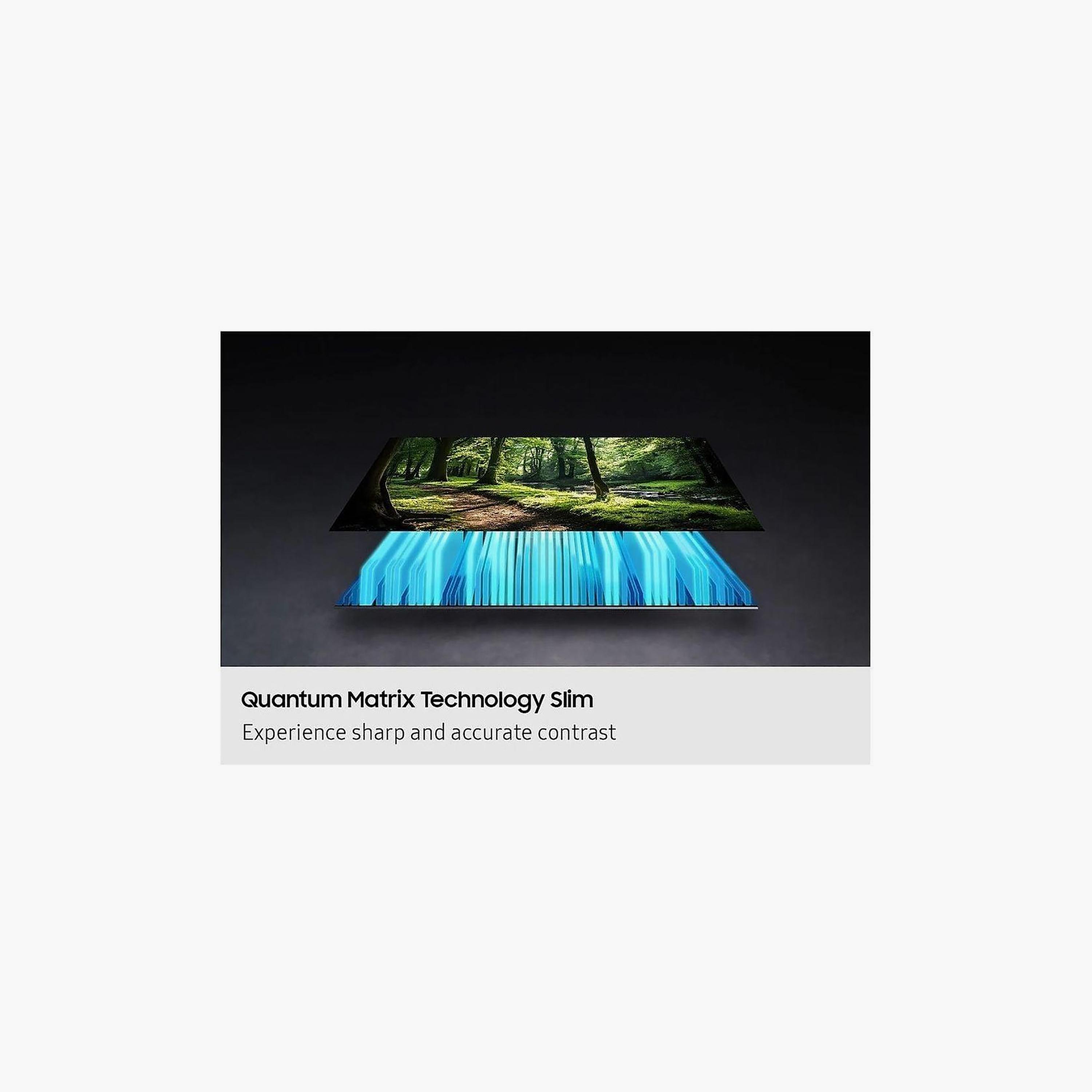 Samsung 65 Inch Neo QLED TV, QN70F, 4K, NQ4 AI Gen2 Processor, 100Hz Refresh Rate, 20W Sound Output, Multiple Connectivity Options, Tizen Smart TV, QA65QN70FAUXZN (2025) Black-electronics-televisionandvideo-image-3