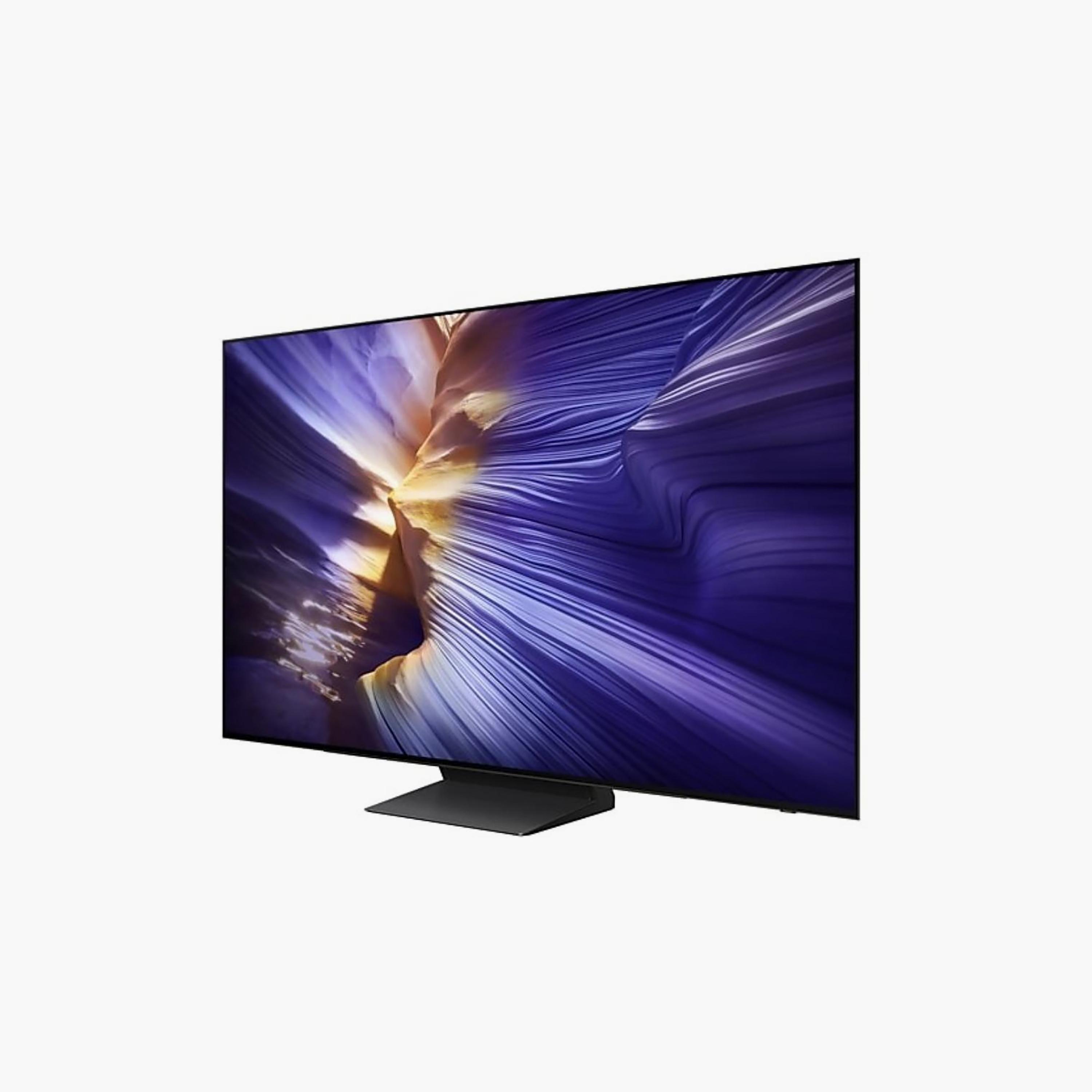 Samsung 55 Inch OLED TV, S90F, 4K, NQ4 AI Gen3 Processor, 100Hz Refresh Rate, 40W Sound Output, Multiple Connectivity Options, Vision AI Smart TV, QA55S90FAUXZN (2025) Black-electronics-televisionandvideo-image-2