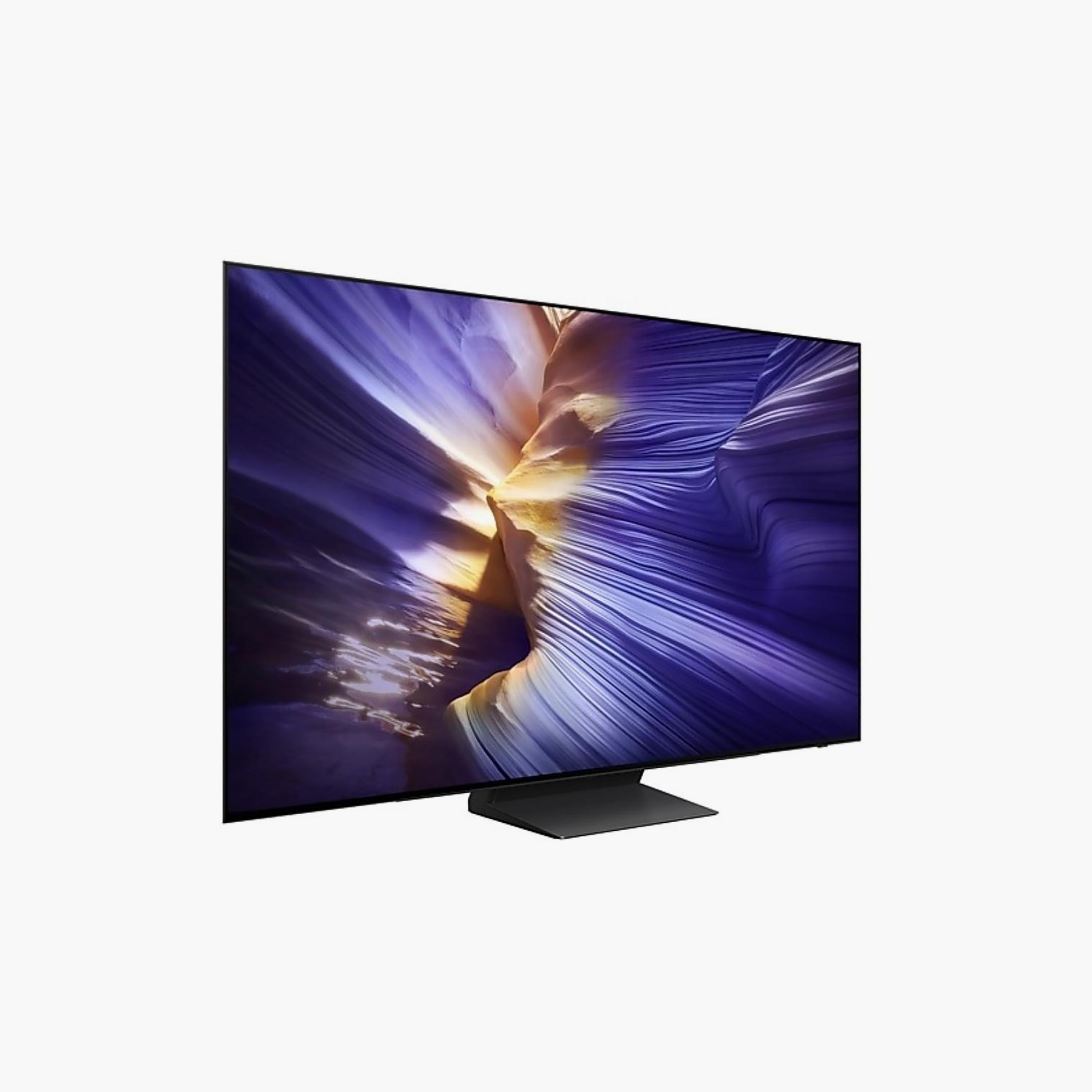 Samsung 55 Inch OLED TV, S90F, 4K, NQ4 AI Gen3 Processor, 100Hz Refresh Rate, 40W Sound Output, Multiple Connectivity Options, Vision AI Smart TV, QA55S90FAUXZN (2025) Black-electronics-televisionandvideo-image-3