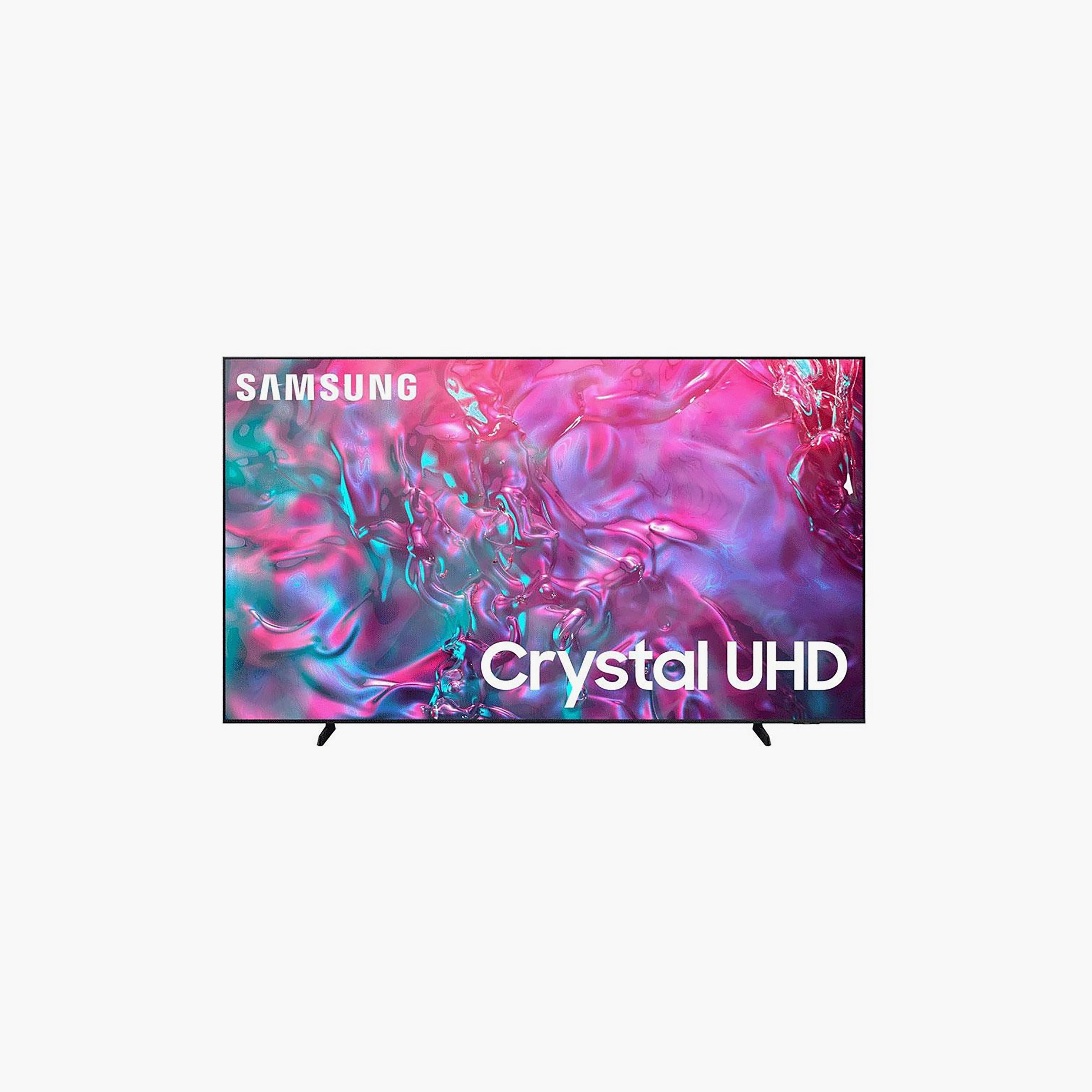 Samsung 98 Inch LED TV, DU9000, 4K, Crystal Processor 4K, 100Hz Refresh Rate, 20W Sound Output, Multiple Connectivity Options, Tizen Smart TV, UA98DU9000UXZN (2024) Black-electronics-televisionandvideo-image-1