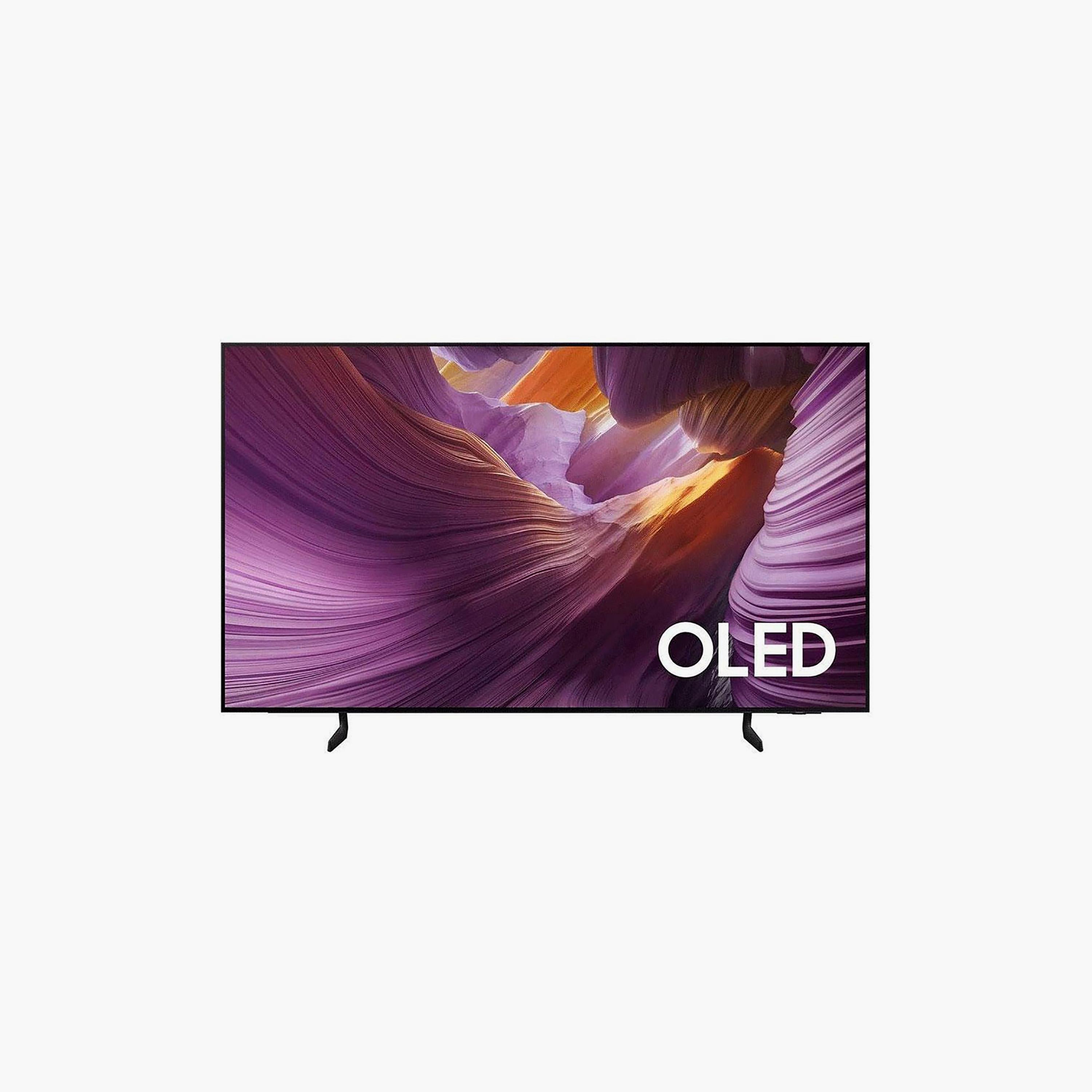 Samsung 55 Inch OLED TV, S85F, 4K, NQ4 AI Gen2 Processor, 100Hz Refresh Rate, 20W Sound Output, Multiple Connectivity Options, Vision AI Smart TV, QA55S85FAEXZN (2025) Black-electronics-televisionandvideo-image-1