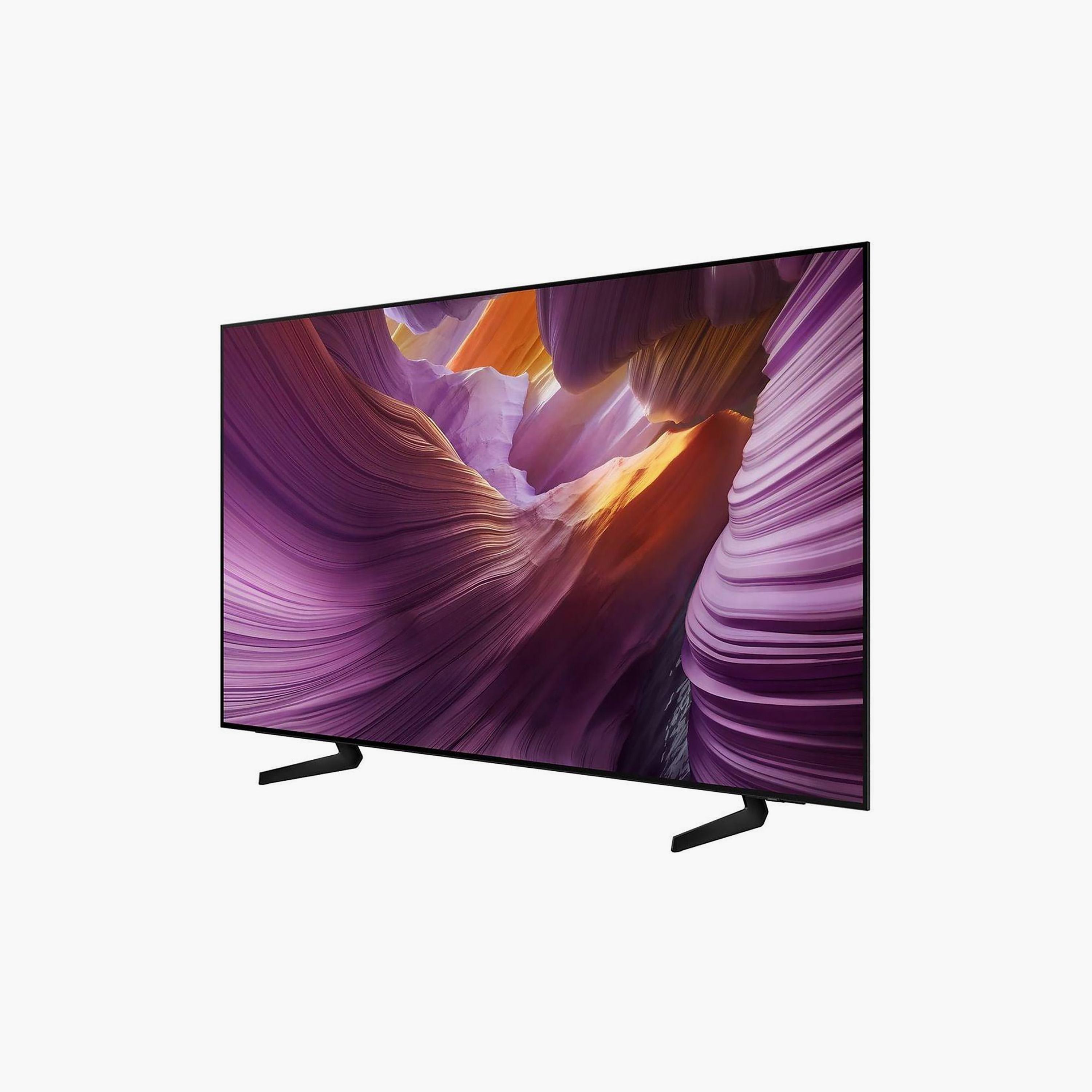 Samsung 55 Inch OLED TV, S85F, 4K, NQ4 AI Gen2 Processor, 100Hz Refresh Rate, 20W Sound Output, Multiple Connectivity Options, Vision AI Smart TV, QA55S85FAEXZN (2025) Black-electronics-televisionandvideo-image-2