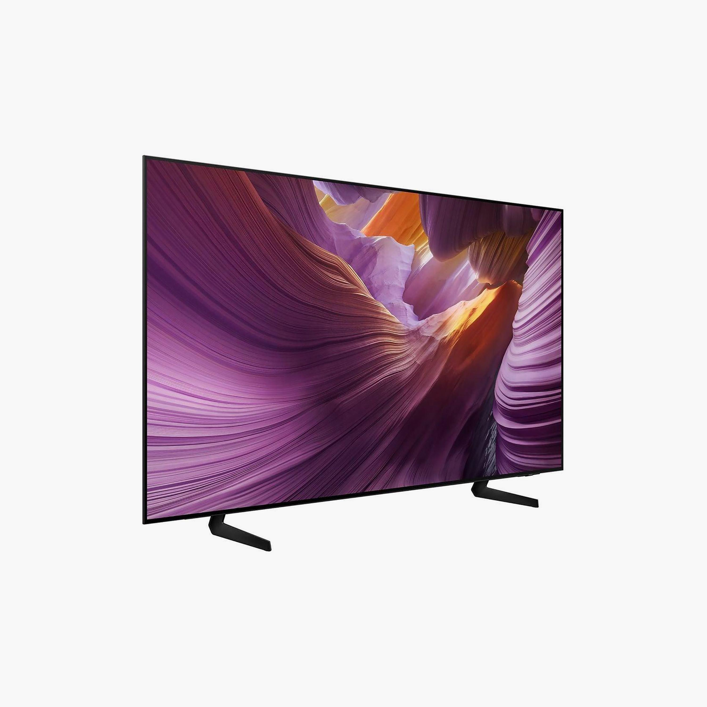 Samsung 55 Inch OLED TV, S85F, 4K, NQ4 AI Gen2 Processor, 100Hz Refresh Rate, 20W Sound Output, Multiple Connectivity Options, Vision AI Smart TV, QA55S85FAEXZN (2025) Black-electronics-televisionandvideo-image-3