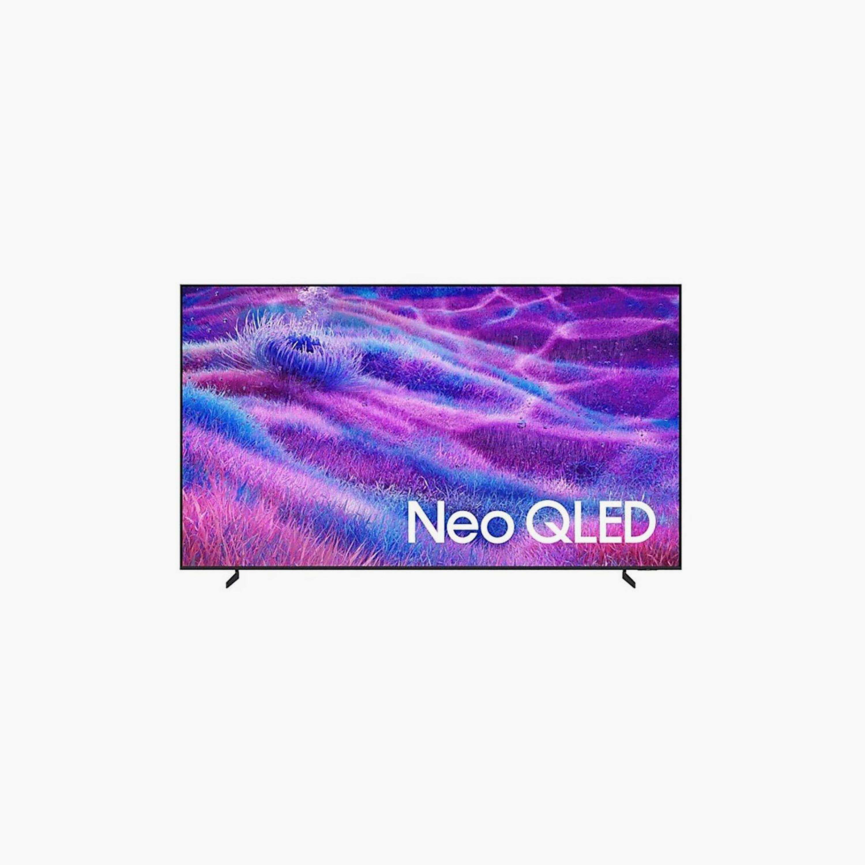 Samsung 100 Inch Neo QLED TV, QN80F, 4K, NQ4 AI Gen2 Processor, 100Hz Refresh Rate, 30W Sound Output, Multiple Connectivity Options, Tizen Smart TV, QA100QN80FAUXZN (2025) Black-electronics-televisionandvideo-image-1