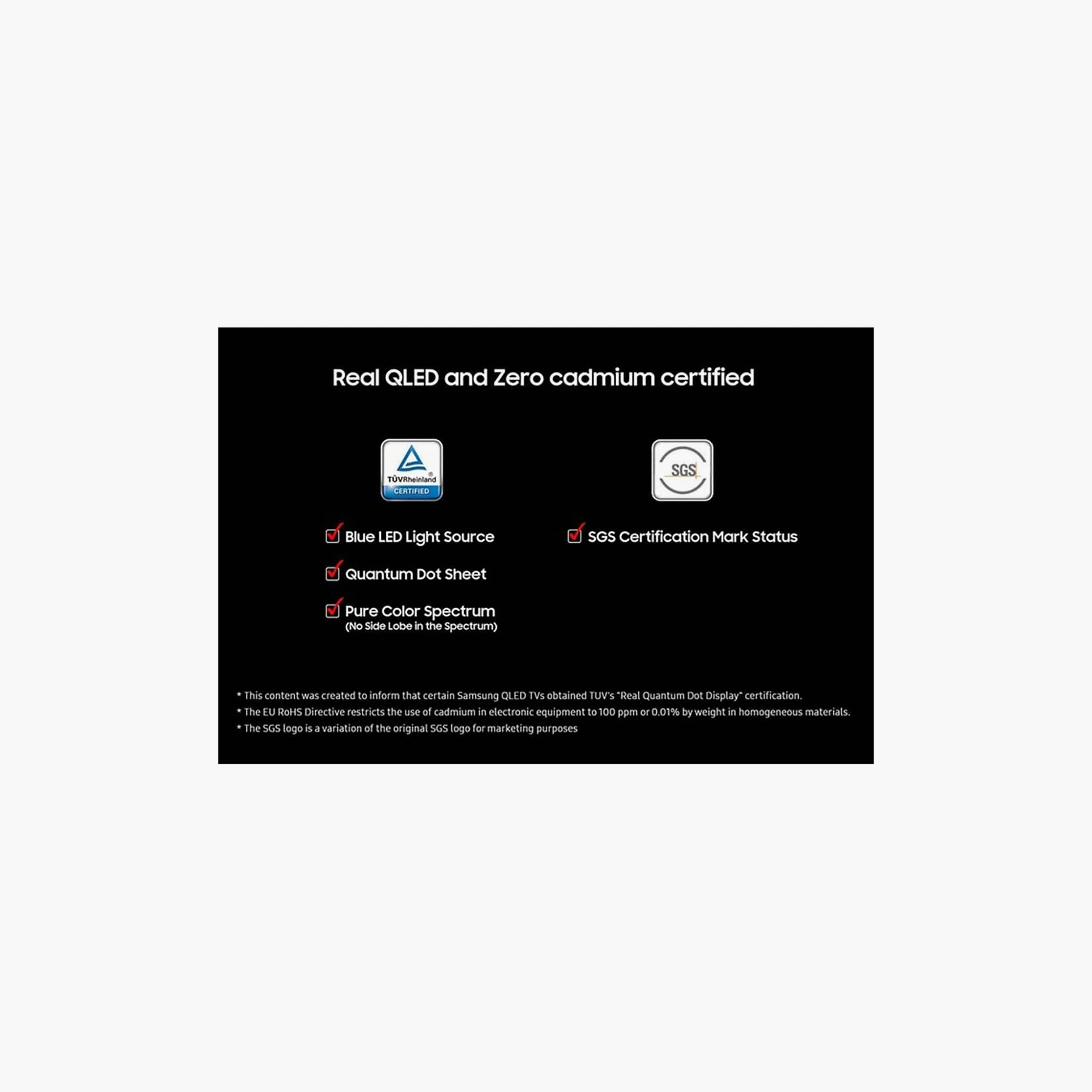 Samsung 98 Inch QLED TV, Q7F, 4K, Q4 AI Processor, 120Hz Refresh Rate, 20W Sound Output, Multiple Connectivity Options, Tizen Smart TV, QA98Q7FAAUXZN (2025) Black-electronics-televisionandvideo-image-9