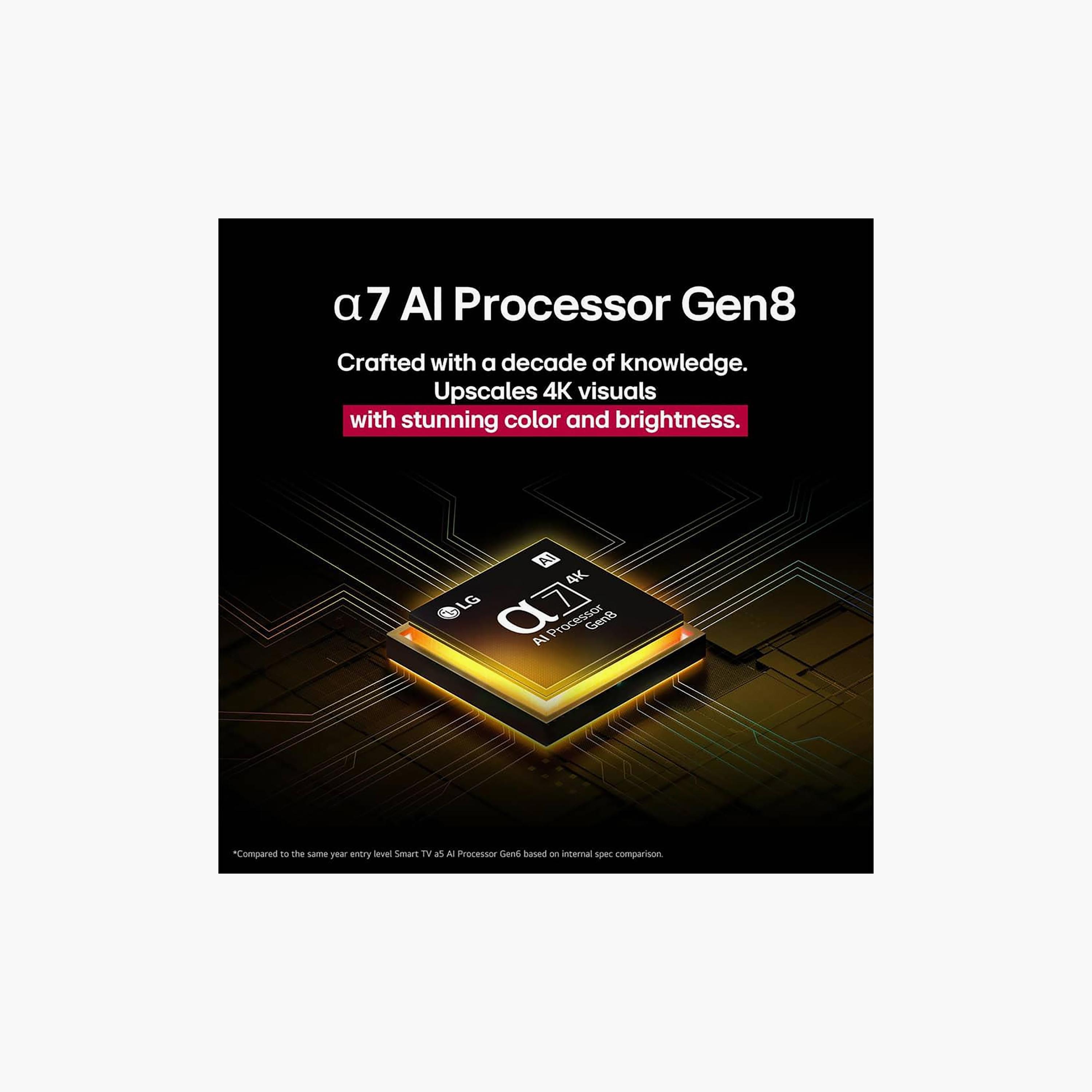 تلفزيون إل جي 55 بوصة كيو إن إي دي، QNED70، بدقة 4K، معالج α7 الجيل الثامن، تردد 60 هرتز، مخرج صوت 20 واط، نظام webOS الذكي، 55QNED70A6A.AMAE (إصدار 2025) لون أسود-electronics-televisionandvideo-image-9